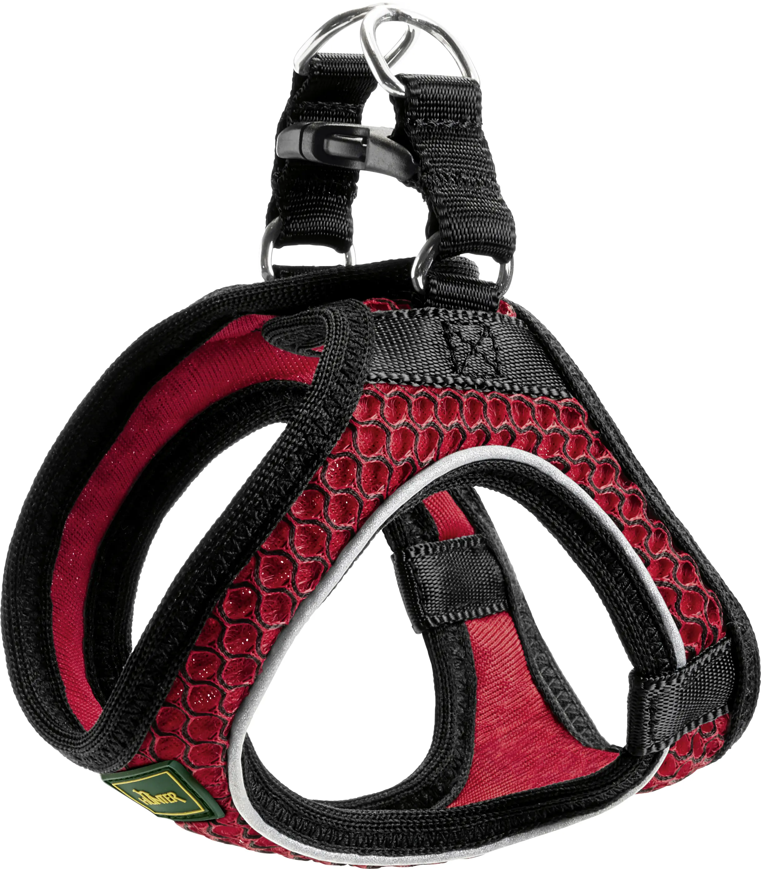 Hunter Hundegeschirr Hilo Comfort M rot