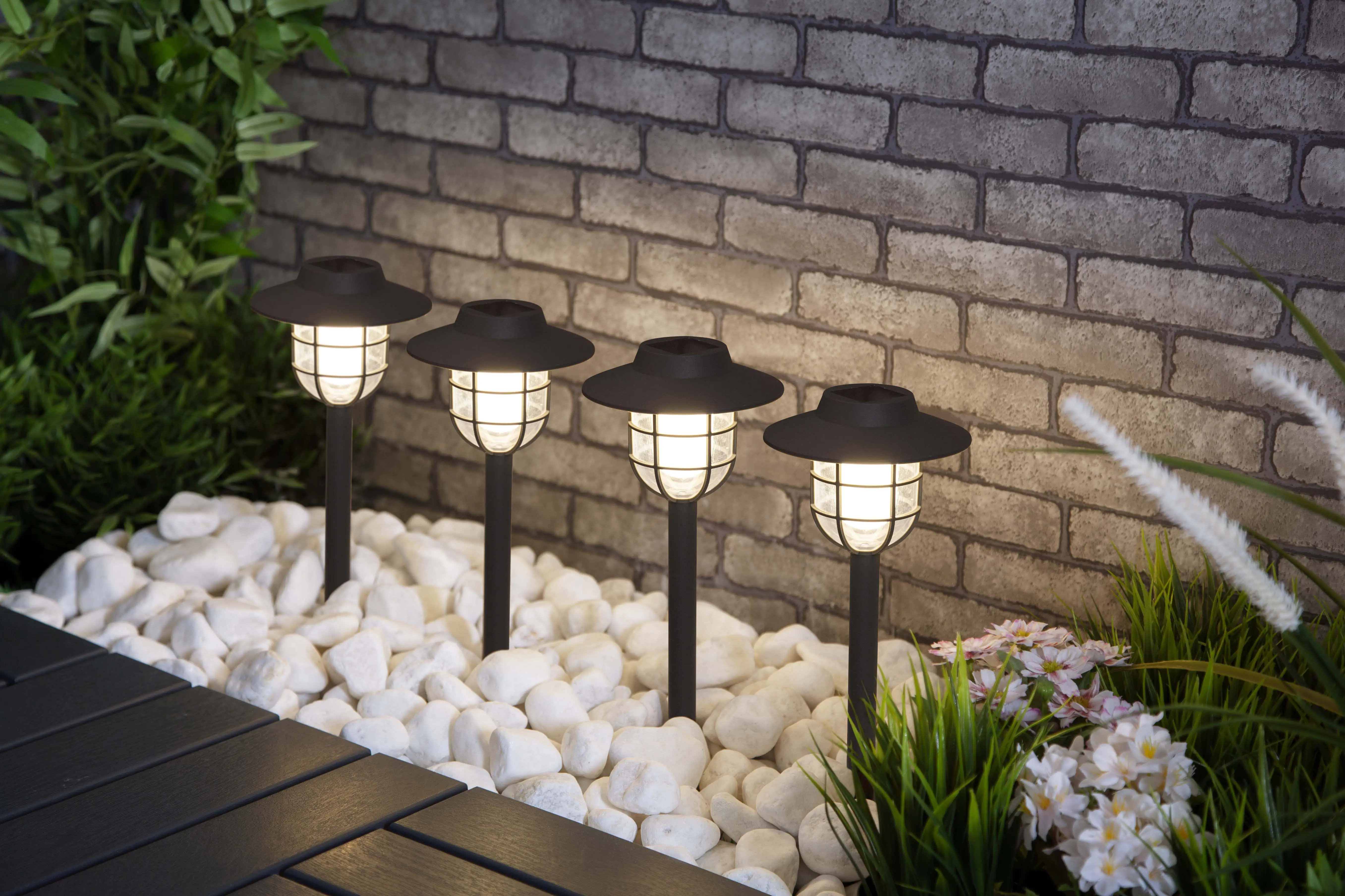 4333692206877_1 TrendLine LED Solarleuchten-Set 4 Stück