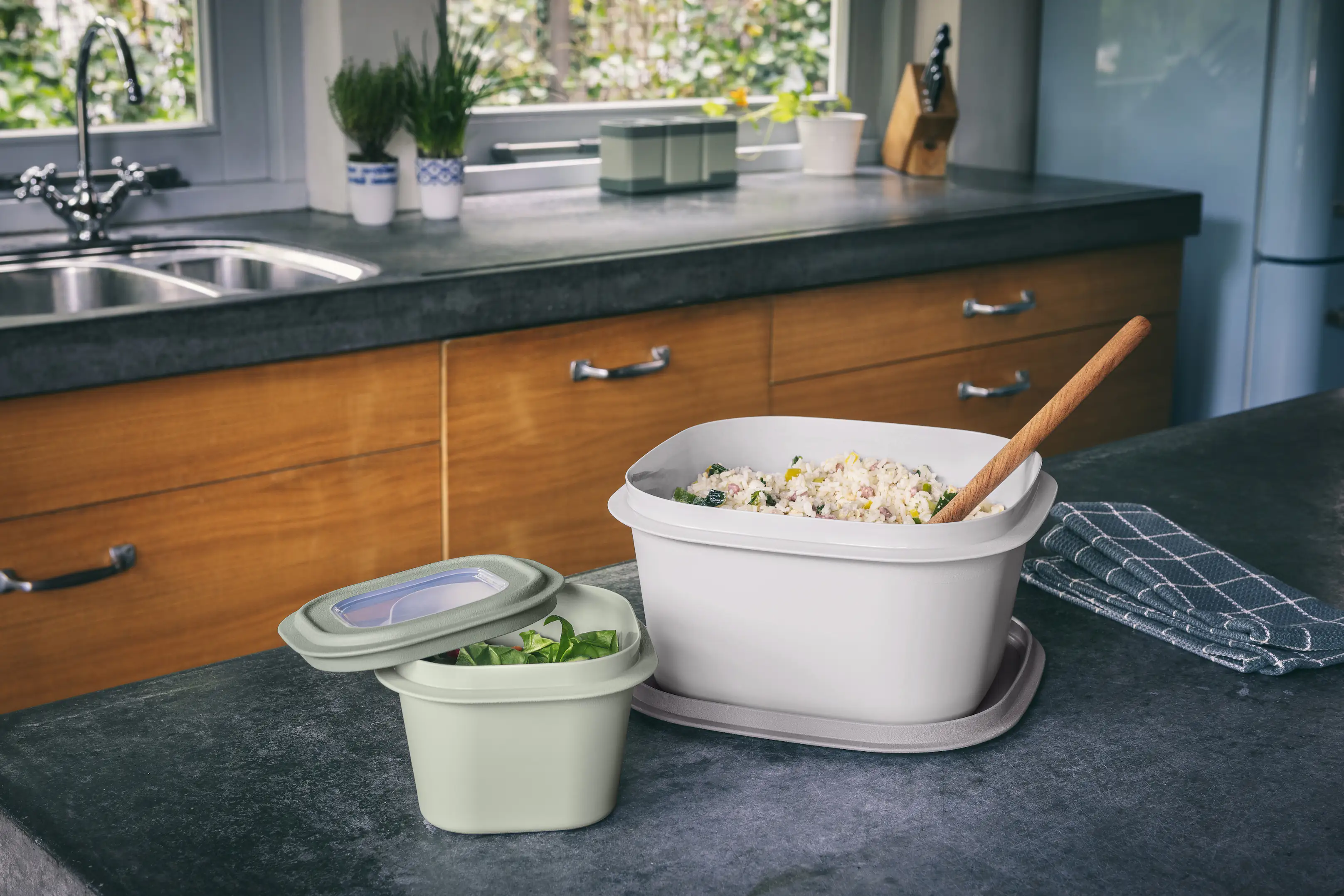 Sunware Frischhaltedose Sigma Home 3,8 L grau