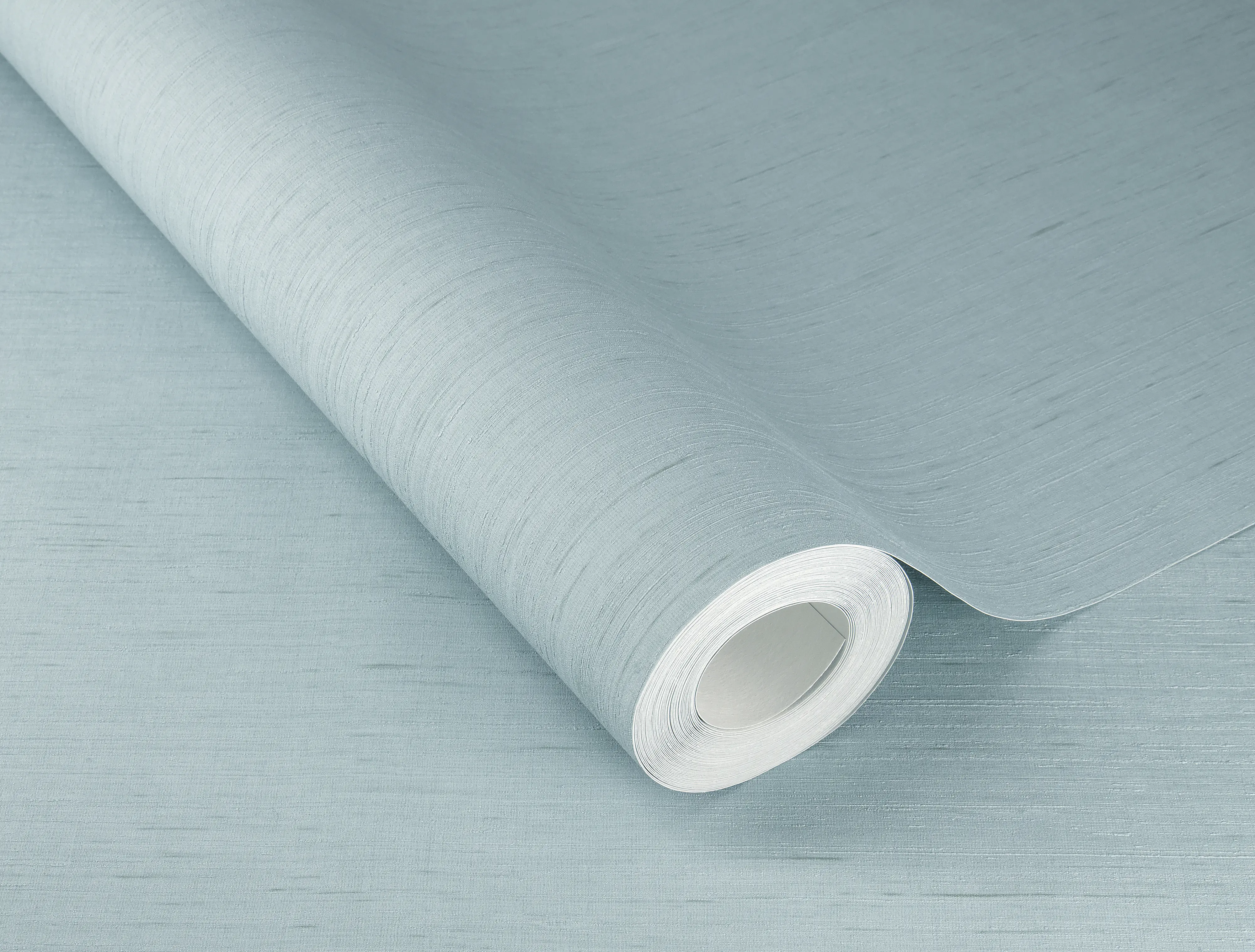 Rasch Vliestapete 746150 Blau-Hellblau Uni 10,05 m x 0,53 m