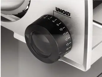 Unold Allesschneider Metall Plus 100 Watt, Wellenschliffmesser