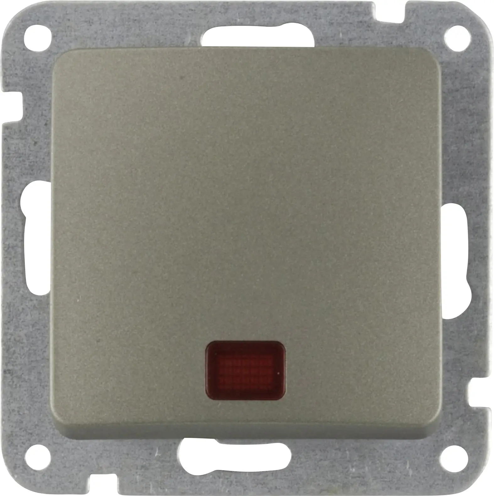 Unitec Kontroll-Wechselschalter Monaco mit Wippe platin Unitec Kontroll-Wechselschalter Monaco mit Wippe platin