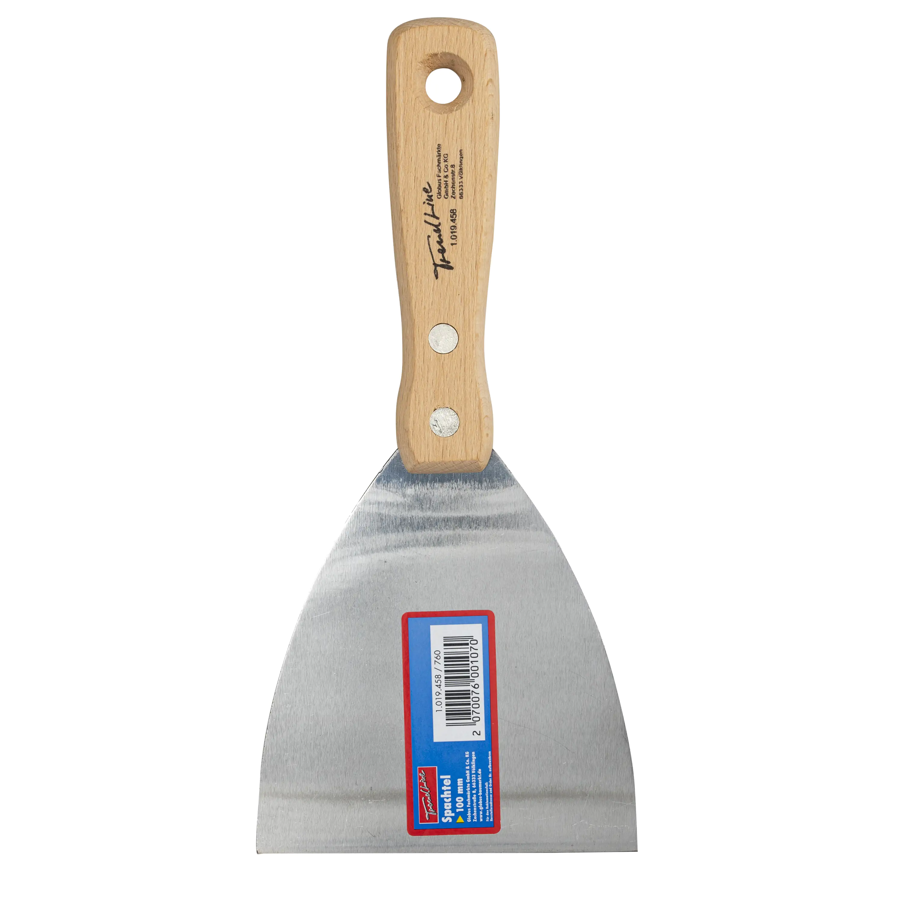 TrendLine Spachtel mit Holzheft Breite 10 cm TrendLine Spachtel mit Holzheft Breite 10 cm