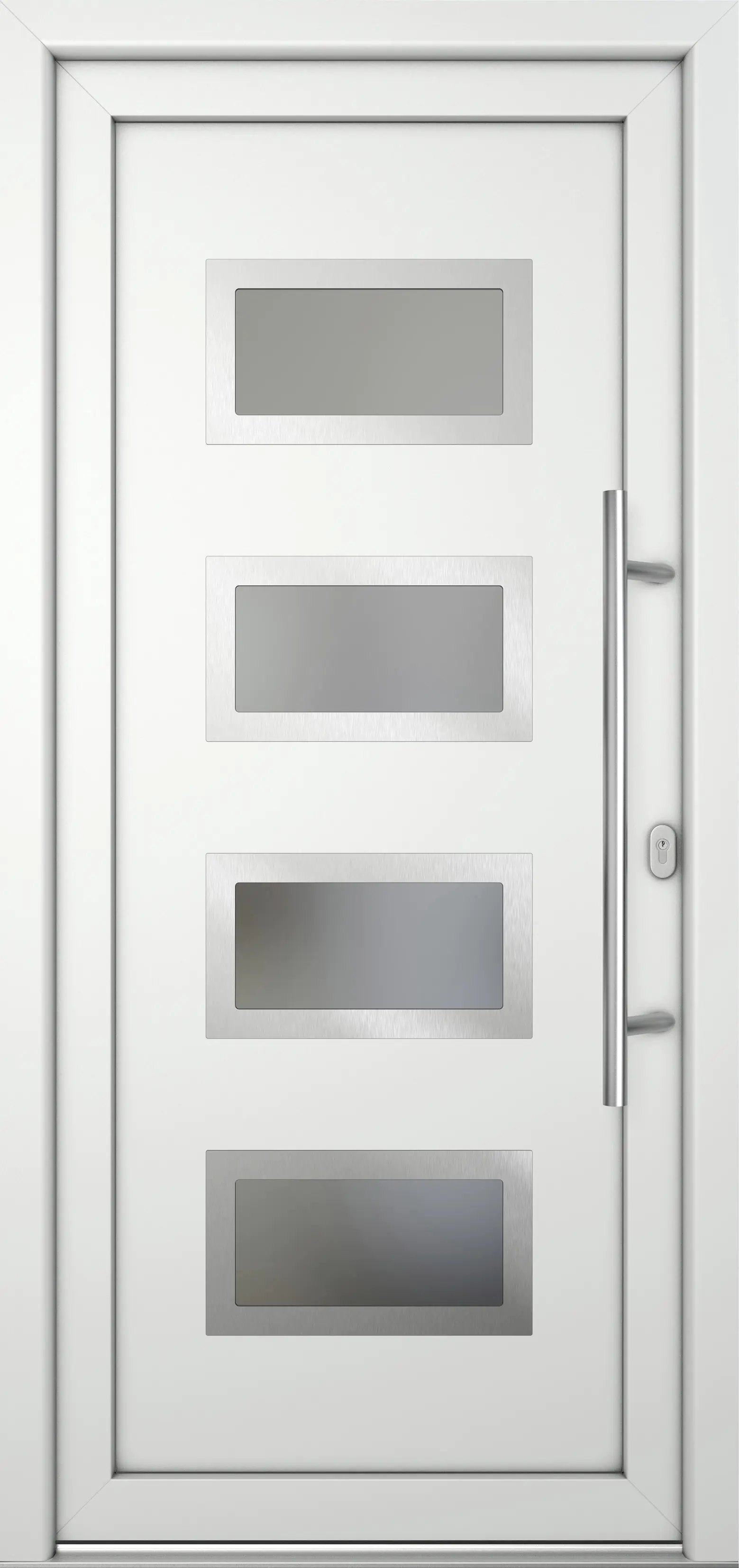 Meeth Haustür Signum Pro PVC Modell 92 108 x 200 cm DIN Rechts weiß Meeth Haustür Signum Pro PVC Modell 92 108 x 200 cm DIN Rechts weiß