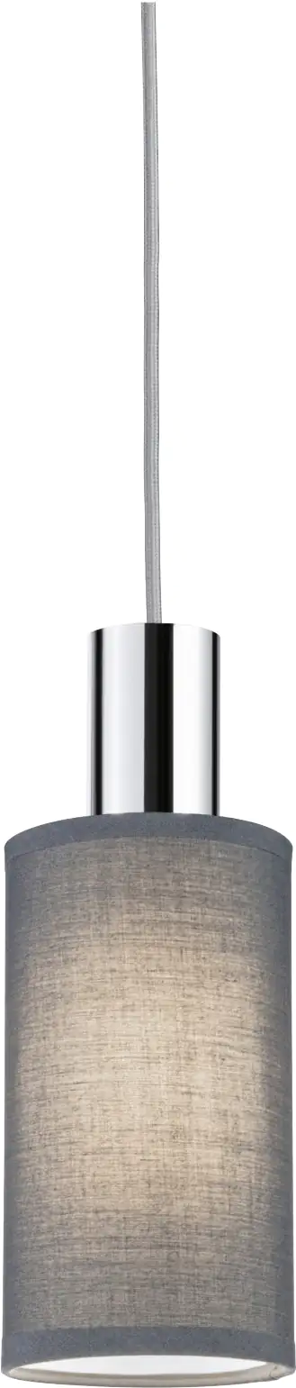 Paulmann URail Lampenschirm Valerio 2Easy anthrazit 10 x 18 cm