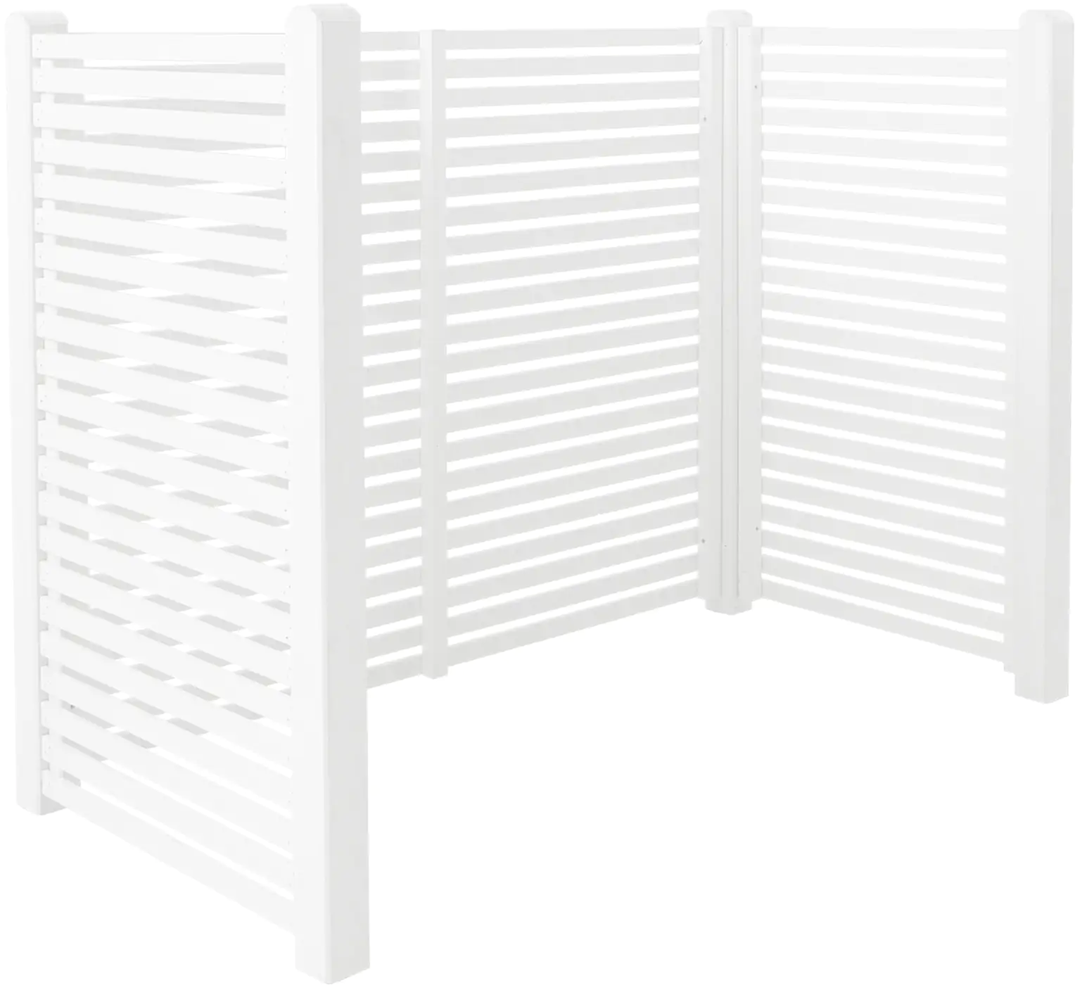 Plus Mülltonnenverkleidung Tokyo zum Eingraben RAL 9010  Weiß Plus Mülltonnenverkleidung Tokyo zum Eingraben RAL 9010  Weiß