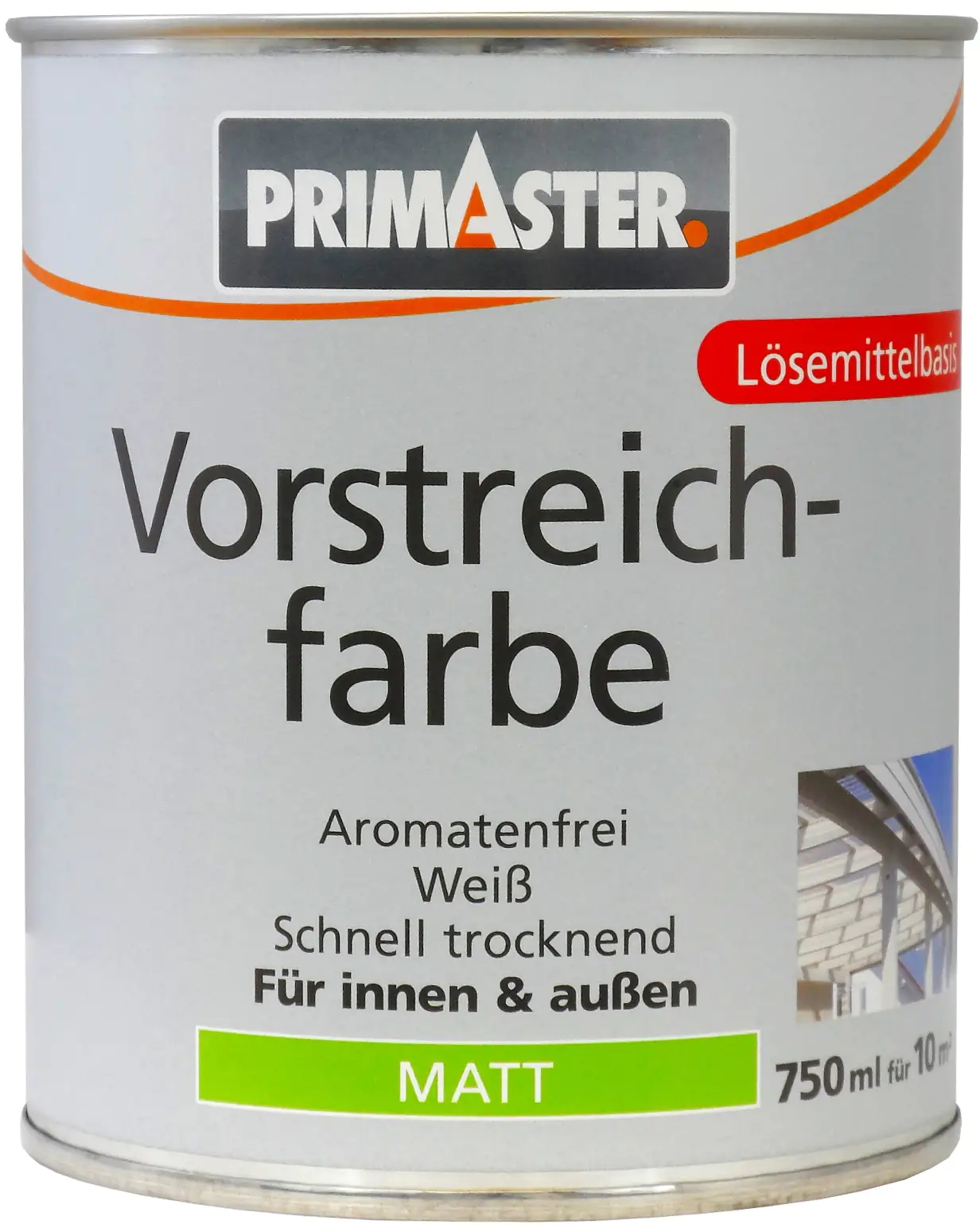 Primaster Vorstreichfarbe 750 ml weiß matt