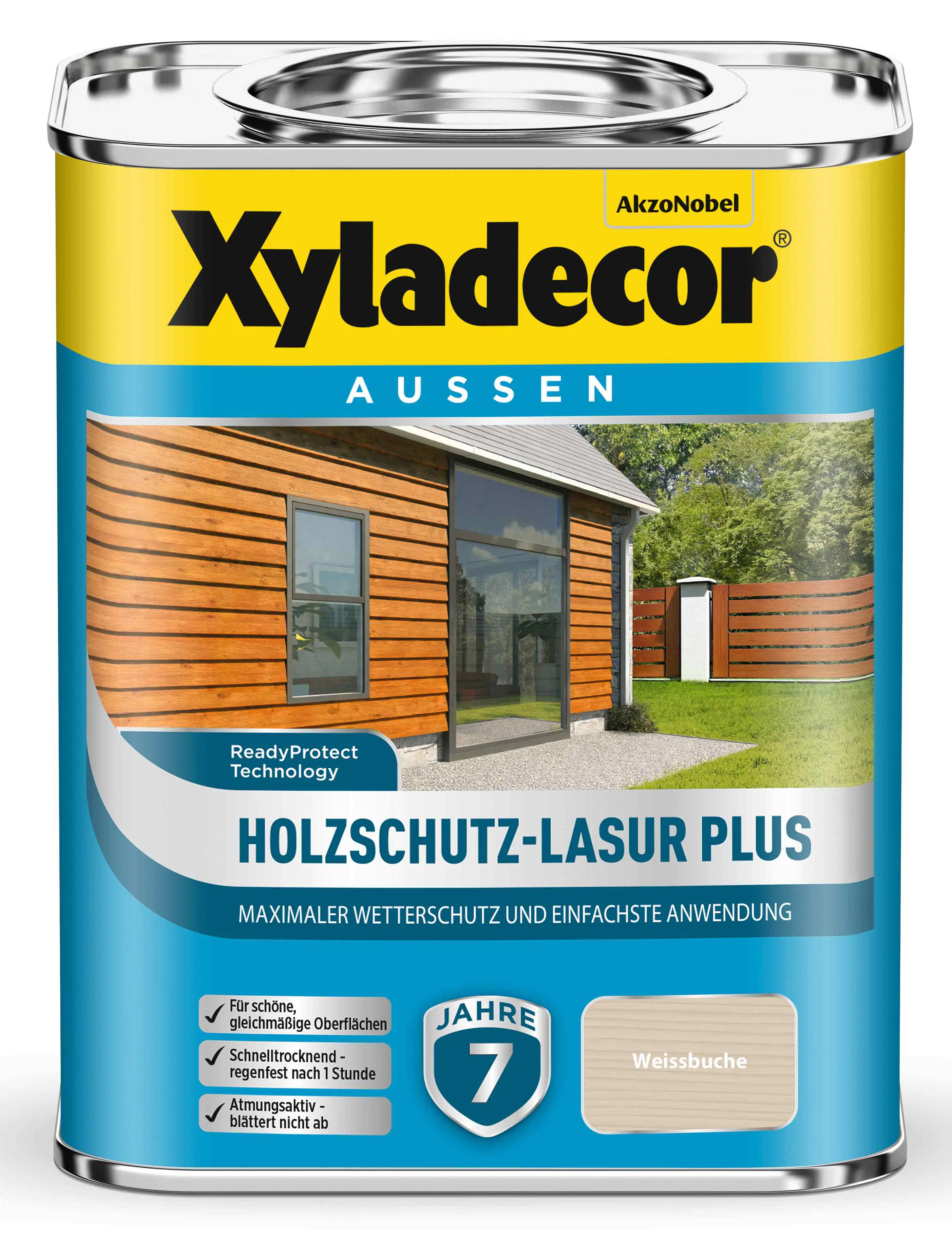 Xyladecor Holzschutz-Lasur 750 ml weißbuche Plus Xyladecor Holzschutz-Lasur 750 ml weißbuche Plus