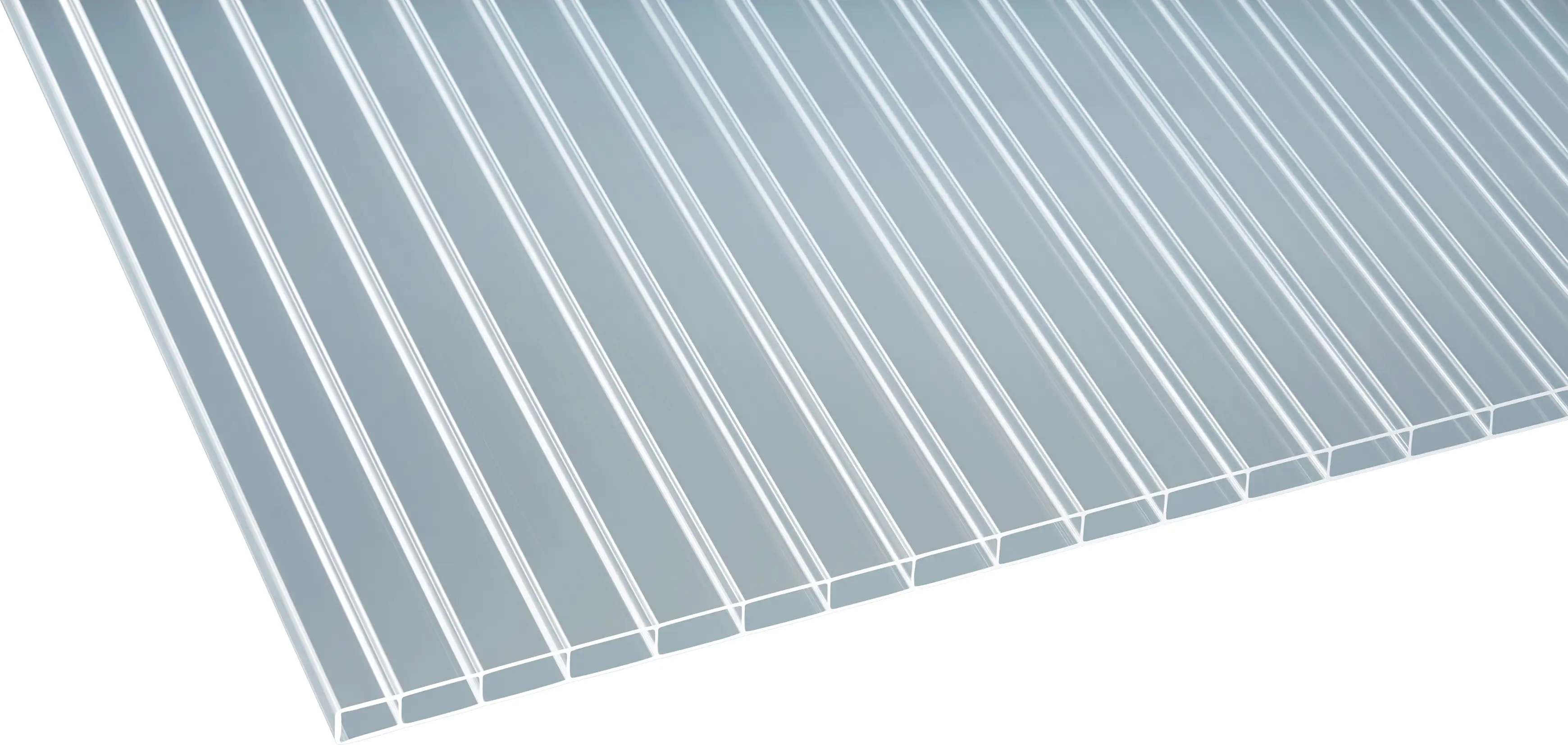 Gutta Premium Terrassendach 410,2 x 306 cm weiß Acryl klar 16 mm