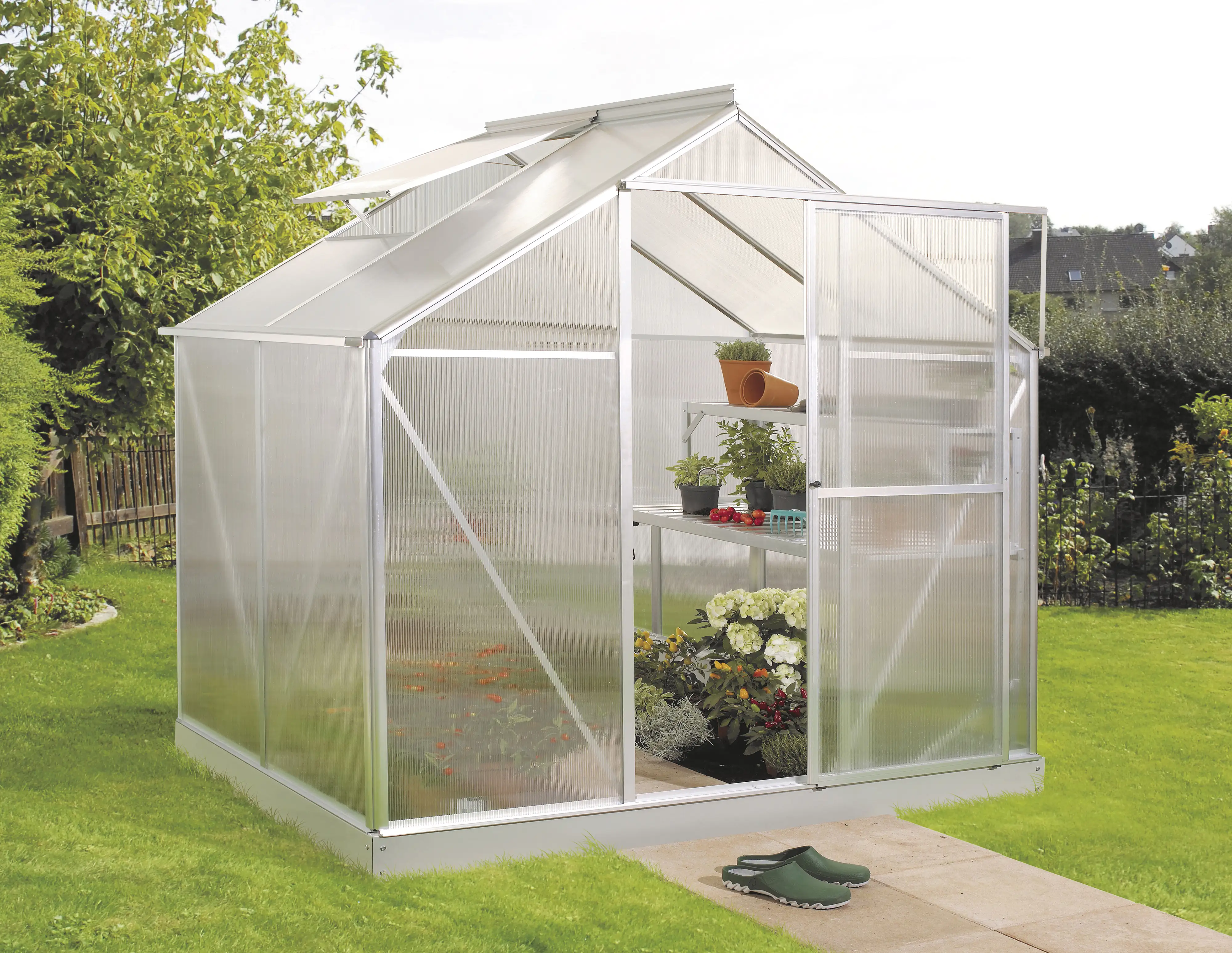 Vitavia Gewächshaus Eos 3100 190 x 153 cm 6 mm Hohlkammerplatten