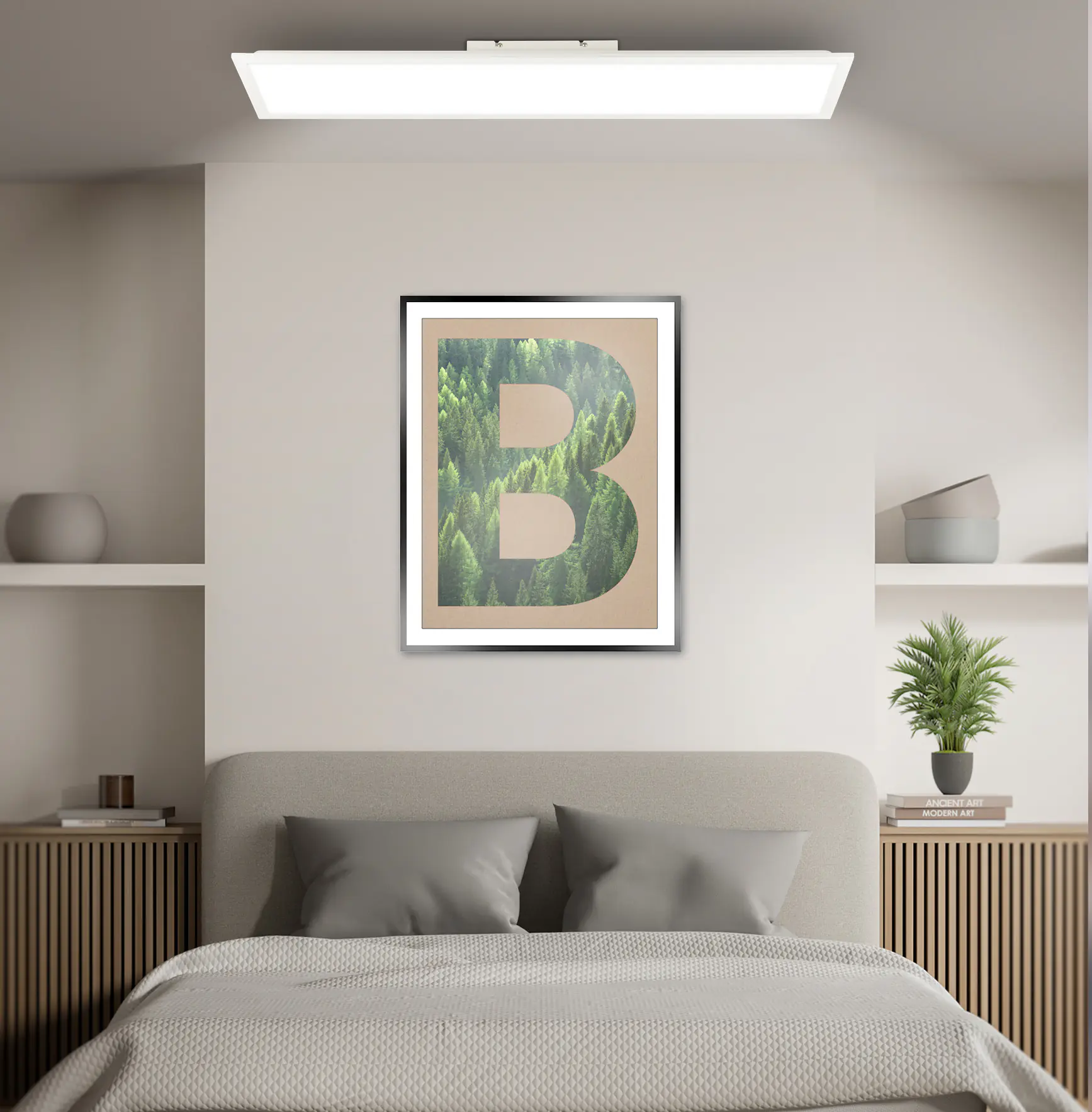 Briloner LED Panel Simple A 13,5W 100x25 cm weiß neutralweiß Briloner LED Panel Simple A 13,5W 100x25 cm weiß neutralweiß