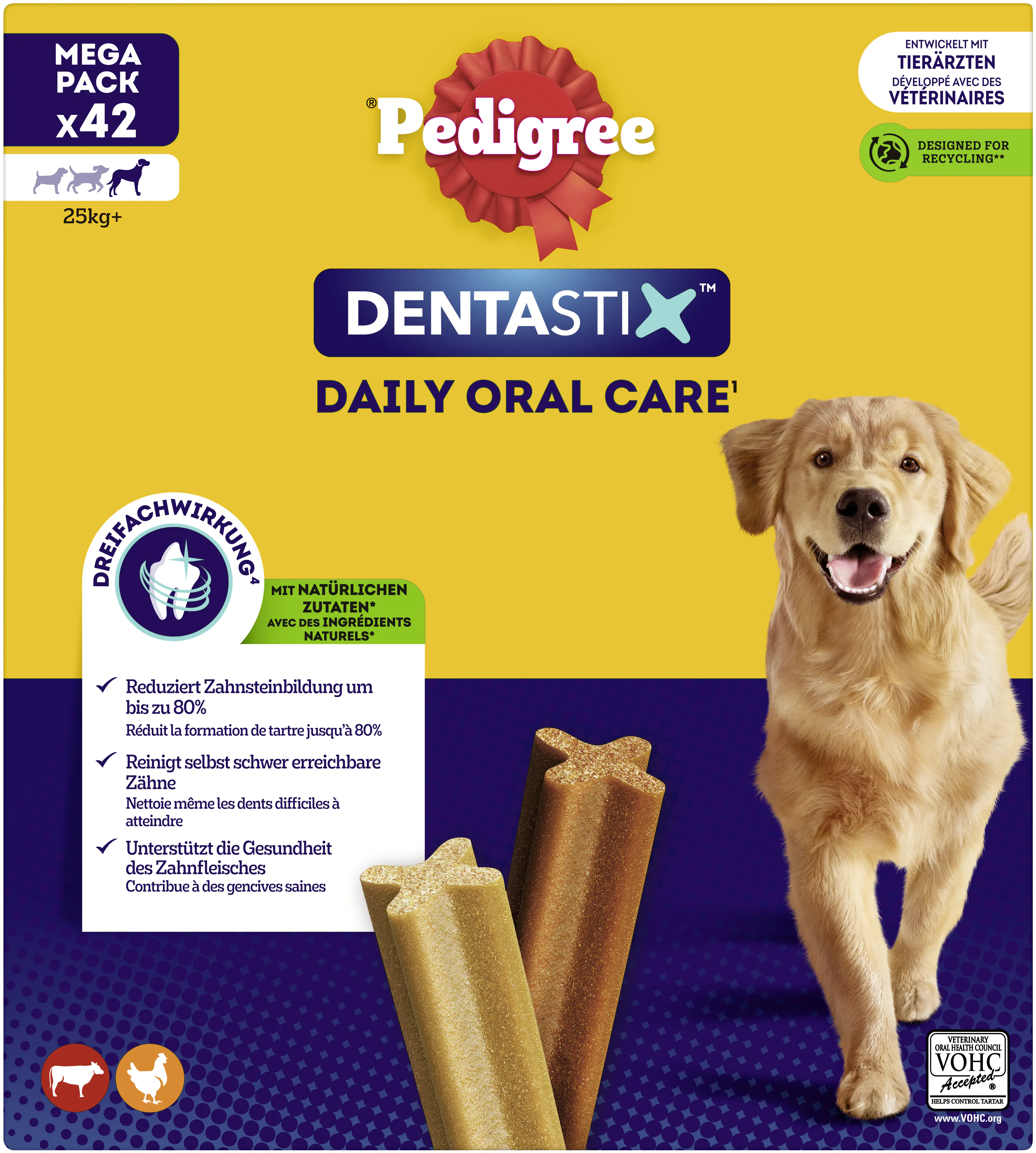 Pedigree Dentastix Adult Daily Oral Care Hundesnack 42 Stück