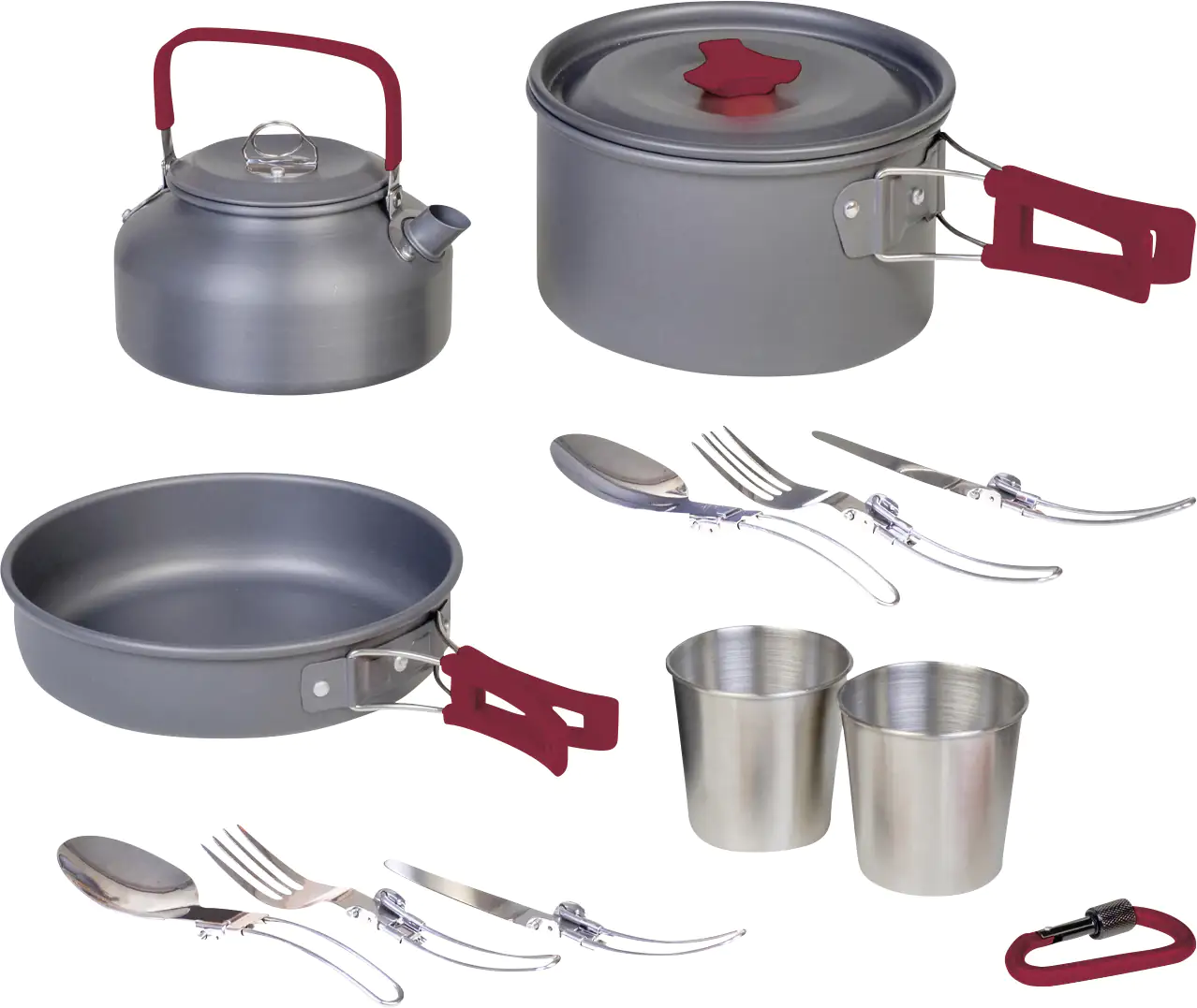 Happy People Camping Kochgeschirr für 2-3 Personen Happy People Camping Kochgeschirr für 2-3 Personen