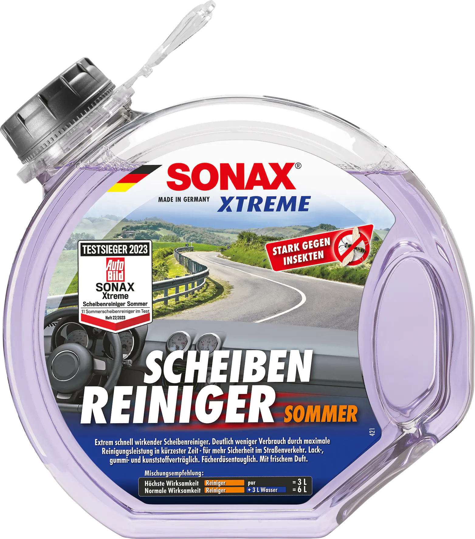 Sonax Xtreme Scheibenreiniger Sommer Konzentrat 1:3 3L Sonax Xtreme Scheibenreiniger Sommer Konzentrat 1:3 3L