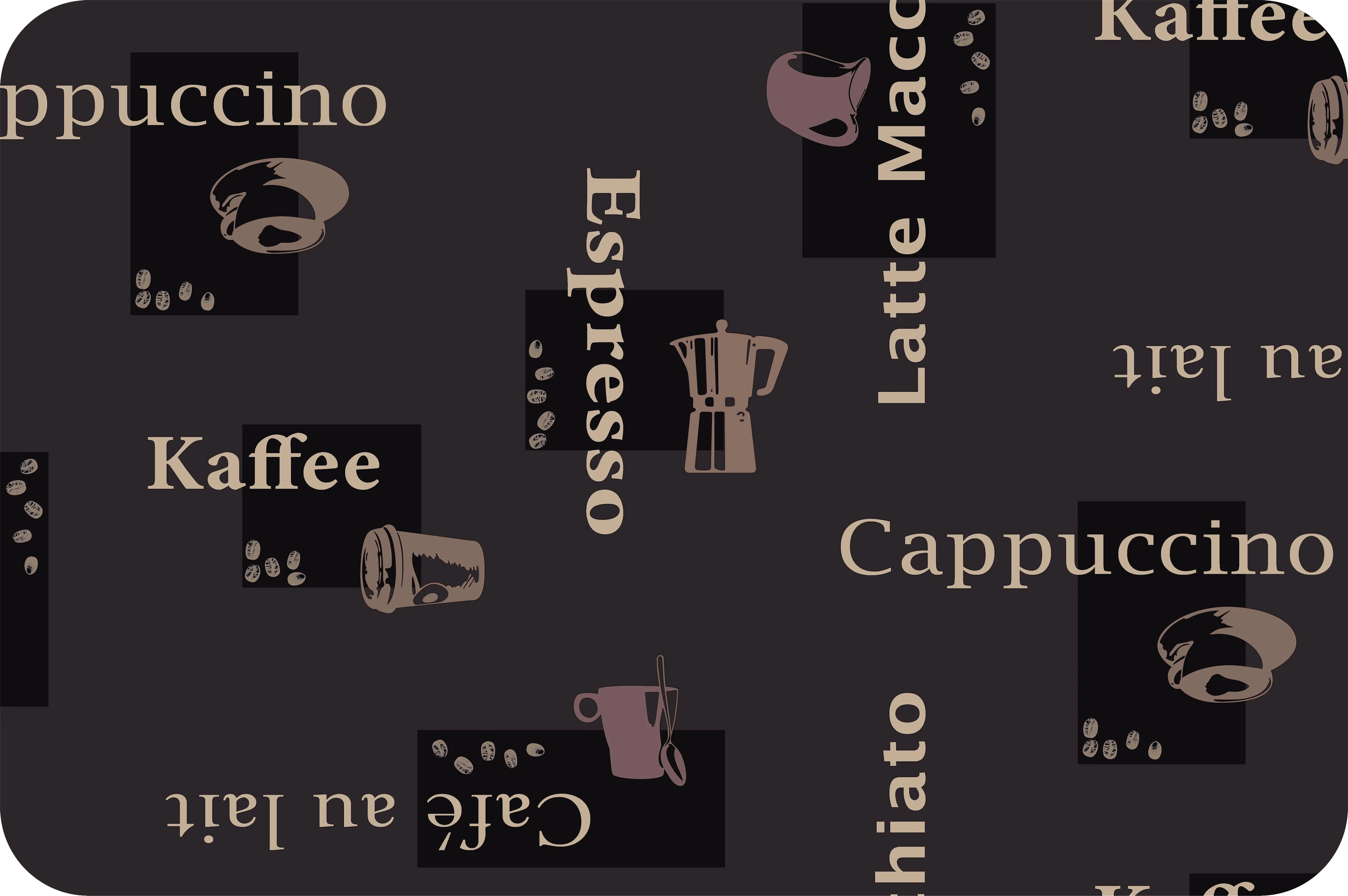 4007386321541 d-c-table® Tischset Rio Cappuccino 44 x 29 cm, braun