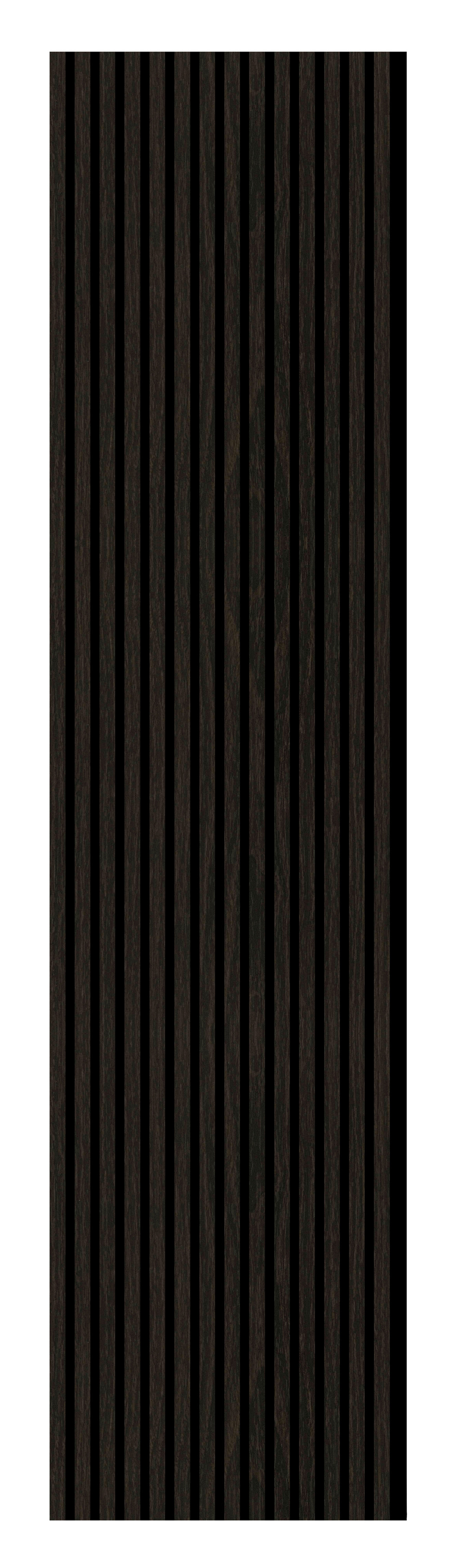 Neuhofer Akustikpaneel Eiche foliert 240 x 57,2 x 1,9 cm braun dunkel