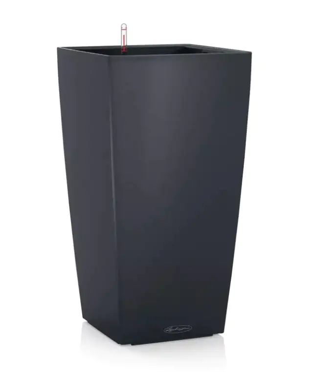 Lechuza Pflanzgefäß Cubico Color 40 schiefergrau