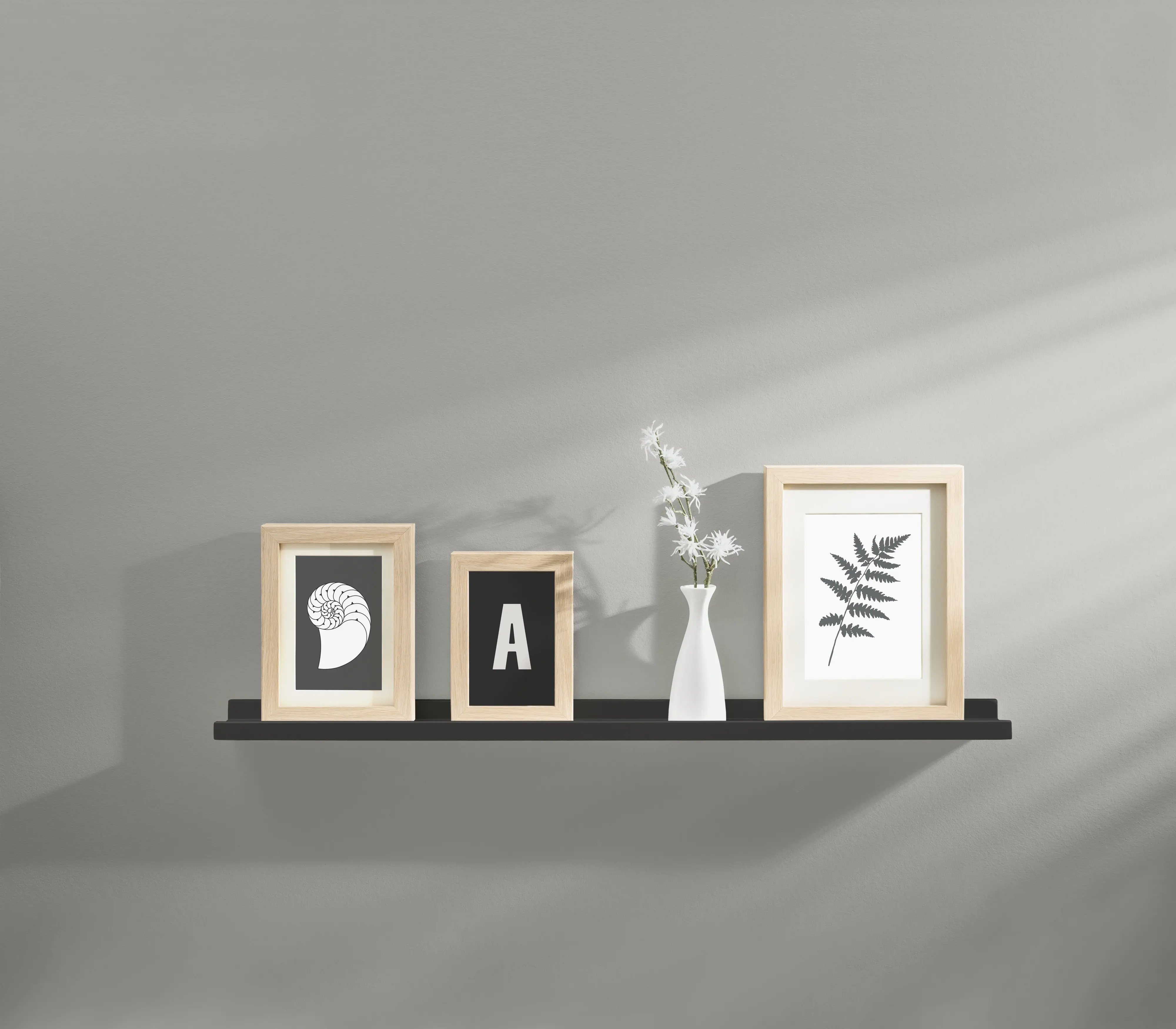 Dolle Bilderleiste Border 60 x 9 cm schwarz