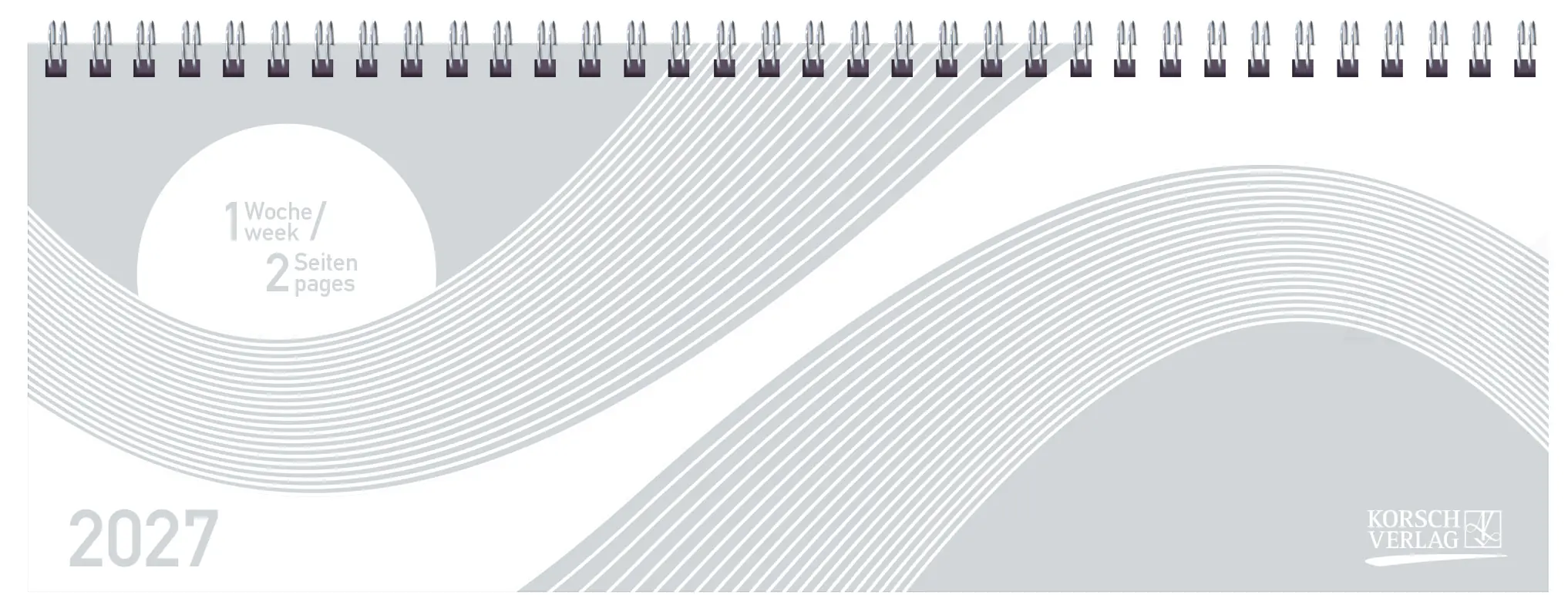 Korsch Kalender Professional Colourlux 2027 weiß