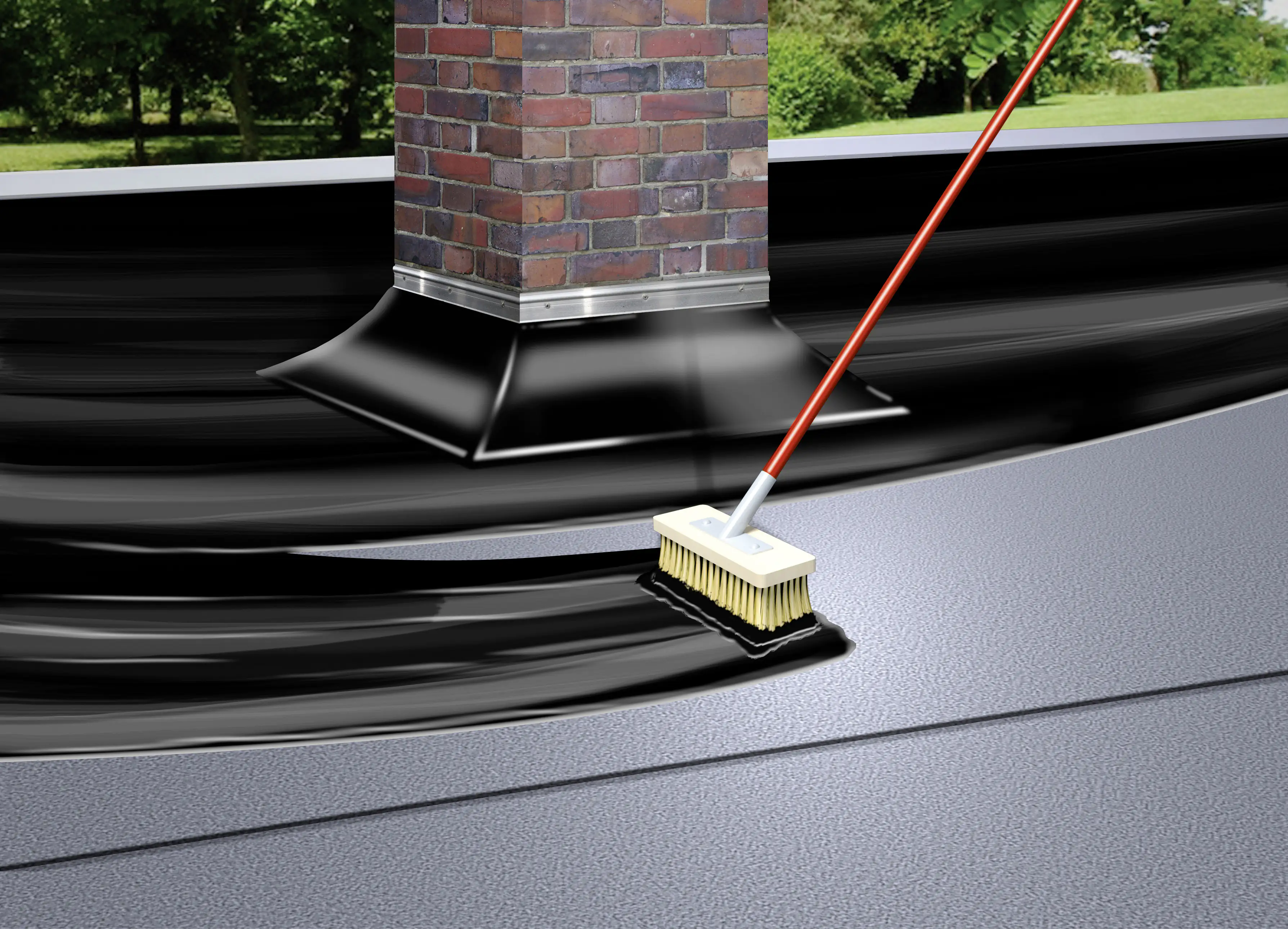 MEM Bitumen Dachlack 5 l