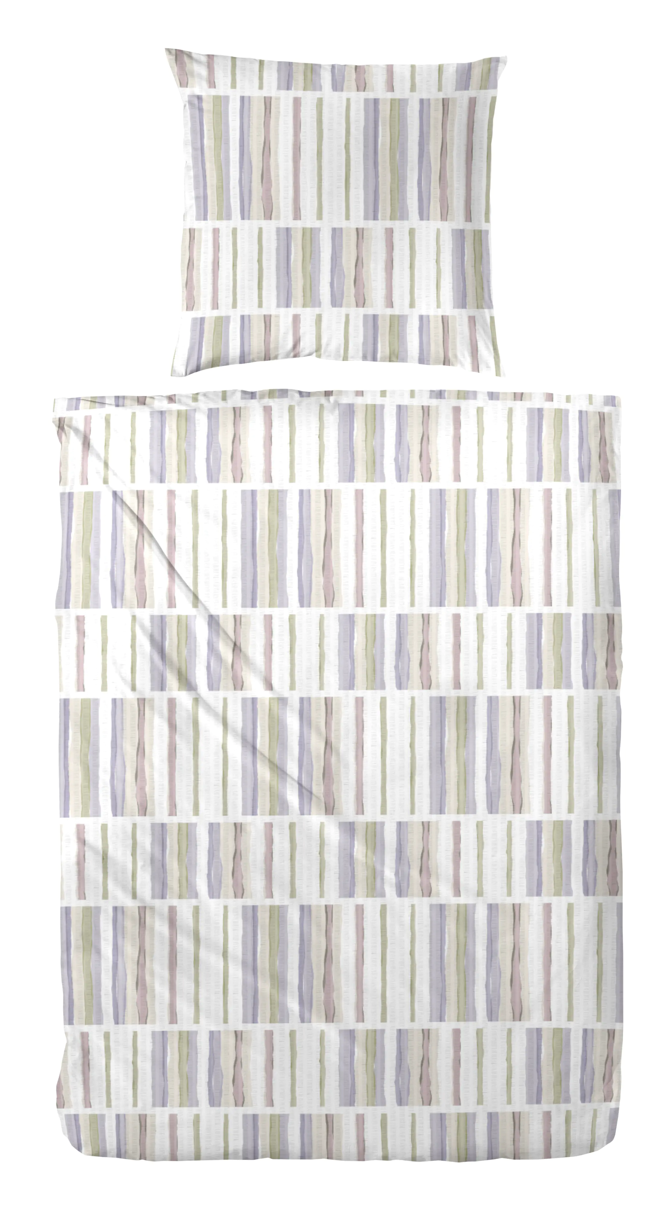 Westminster Bettwäsche Mikrofaser gestreift bunt 135 x 200 cm  Westminster Bettwäsche Mikrofaser gestreift bunt 135 x 200 cm