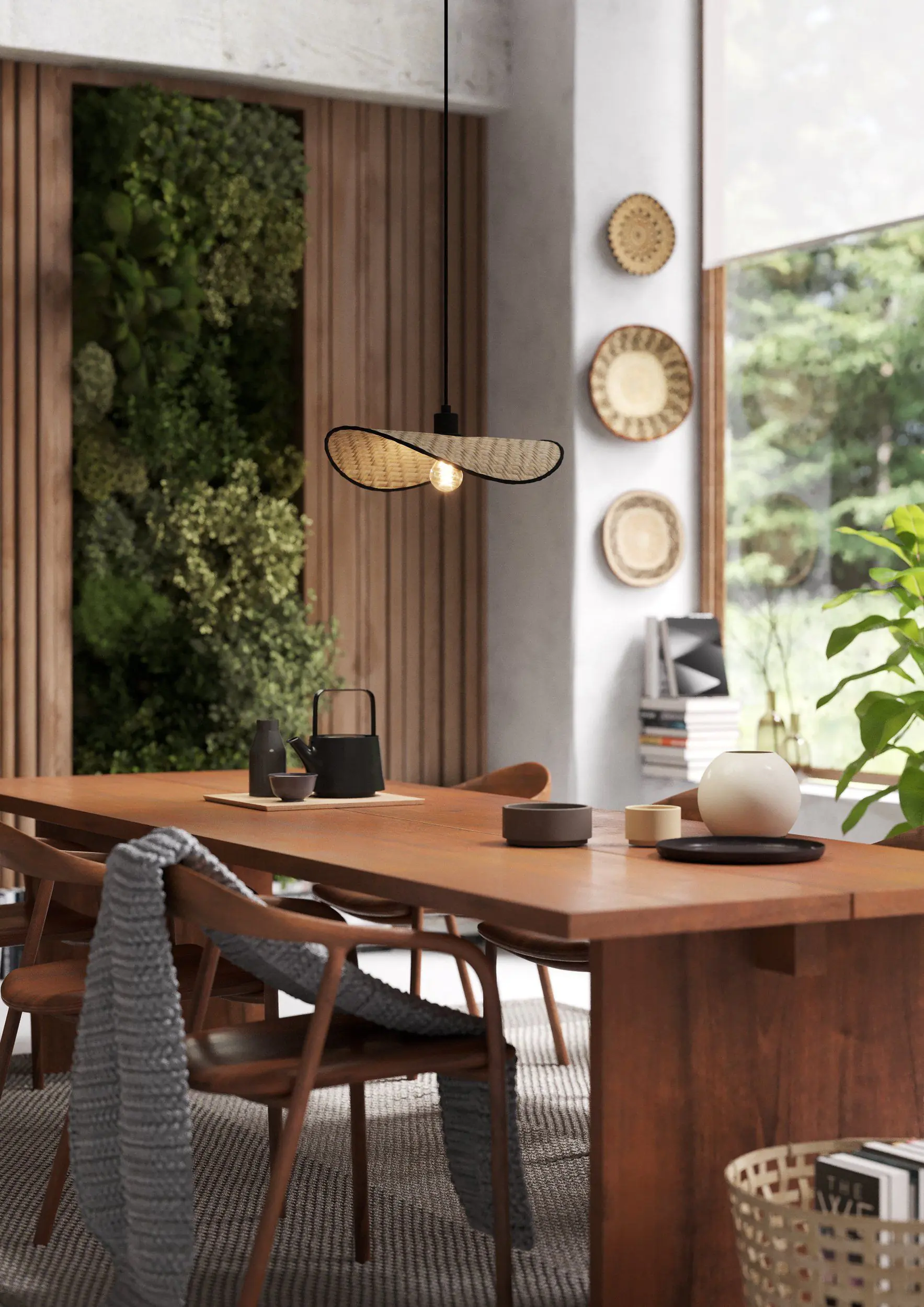 Eglo Hängeleuchte Marywell Stahl ,Holz, schwarz, braun Eglo Hängeleuchte Marywell Stahl ,Holz, schwarz, braun