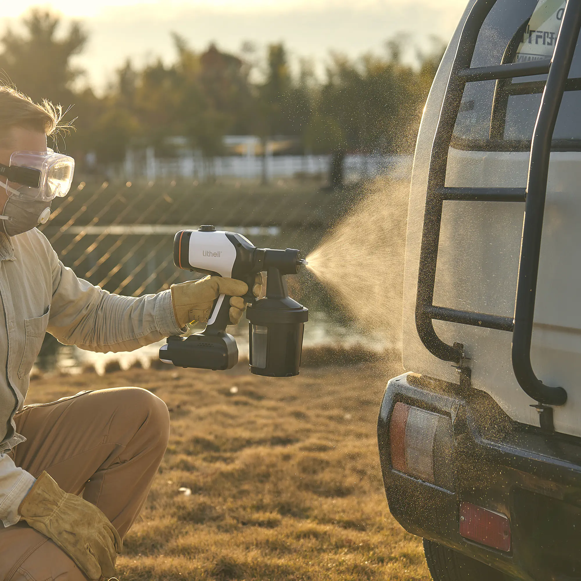Litheli U20 Akku-Farbsprüher 20 V MONO ohne Akku