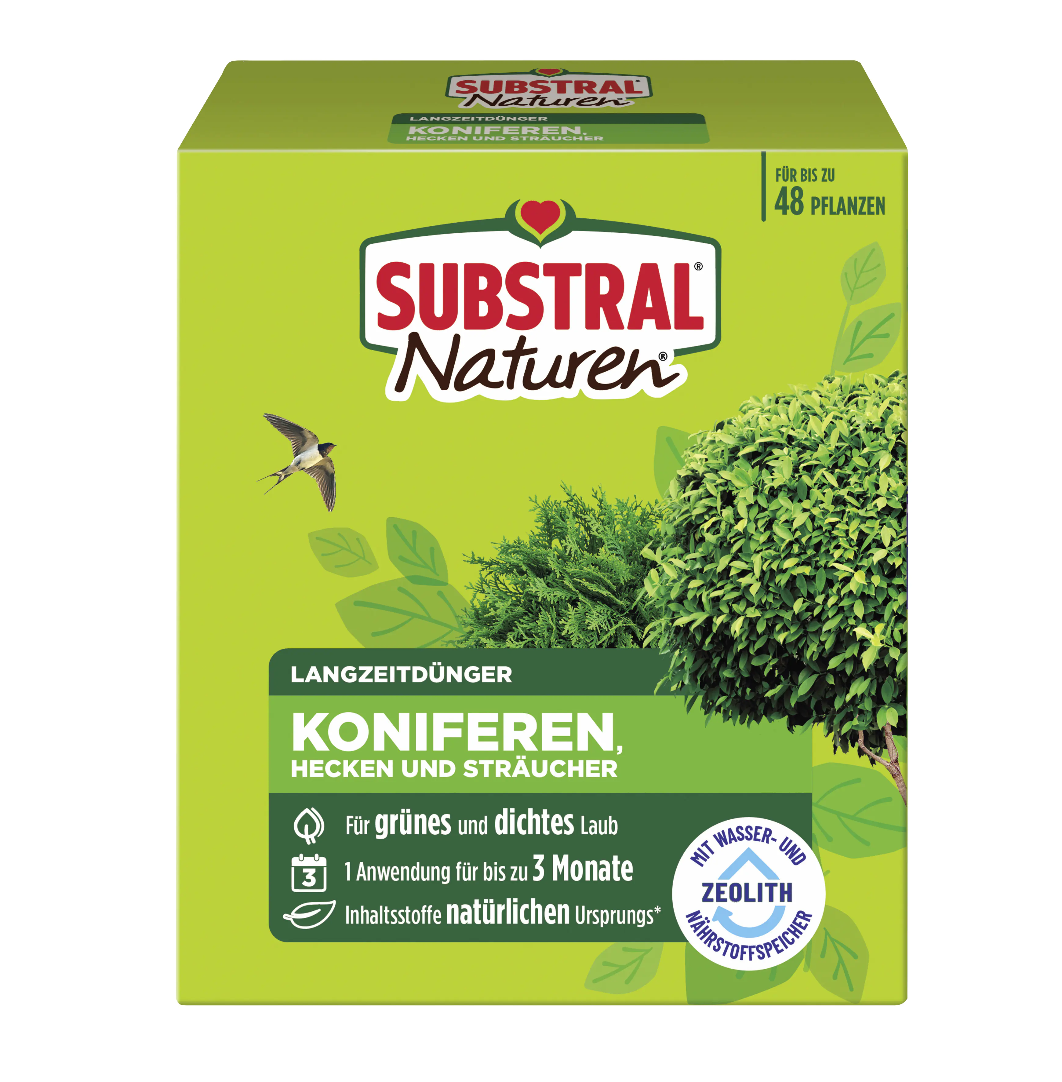 Substral Naturen Langzeitdünger Koniferen, Hecken & Sträucher 1,2 kg
