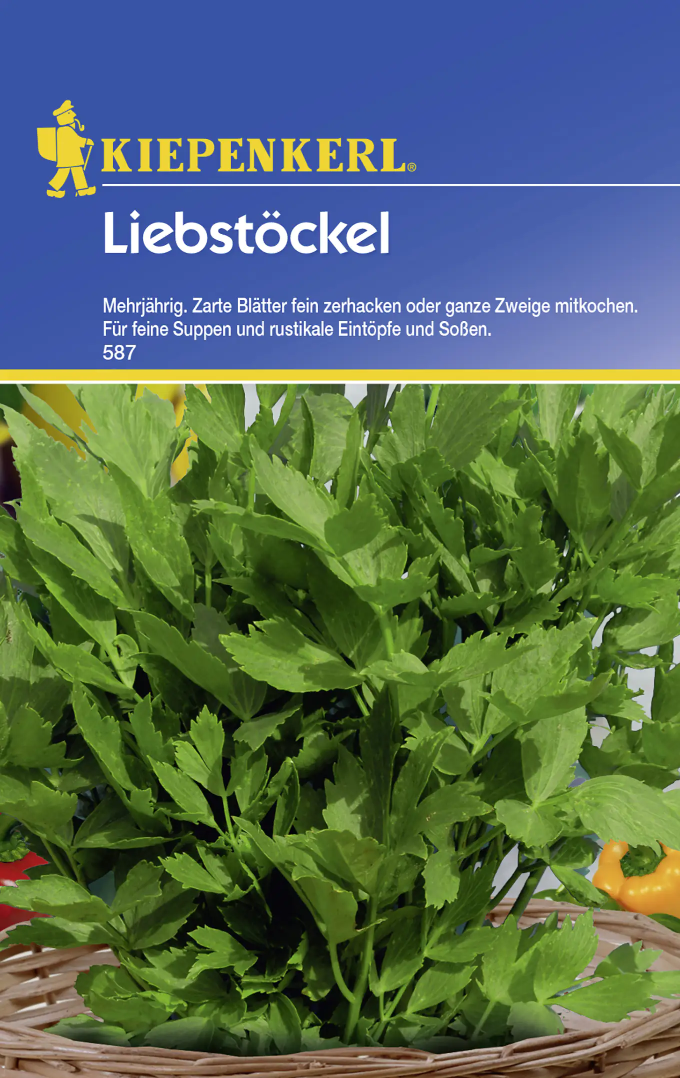 Kiepenkerl Liebstöckel Liebstöckel mehrjährig Levisticum officinale, Inhalt: ca. 50 Pflanzen Kiepenkerl Liebstöckel Liebstöckel mehrjährig Levisticum officinale, Inhalt: ca. 50 Pflanzen