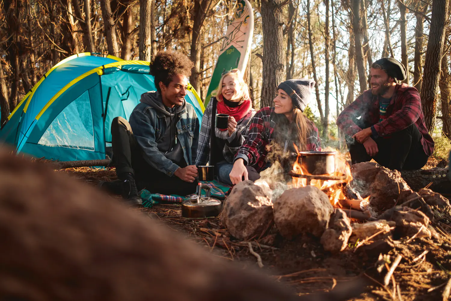 Bestway 3 Personen Zelt Active Mount 3 350 x 240 x 130 cm