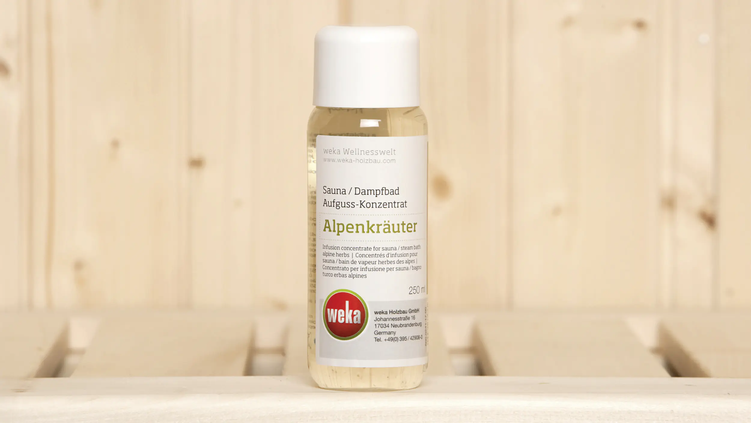 Weka Massivholz-Eck-Sauna Kemi Eck mit Glastür