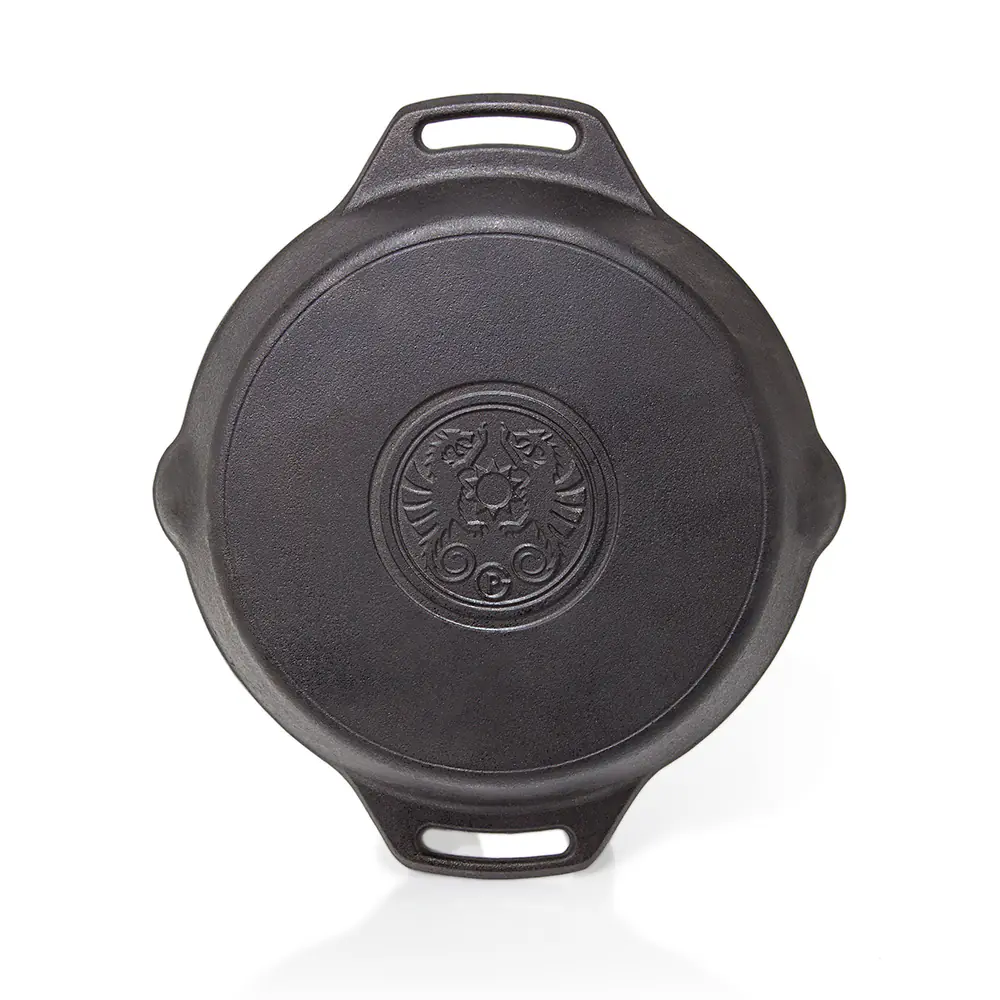 Petromax Feuerpfanne Gusseisen Ø 40 cm mit zwei Henkeln