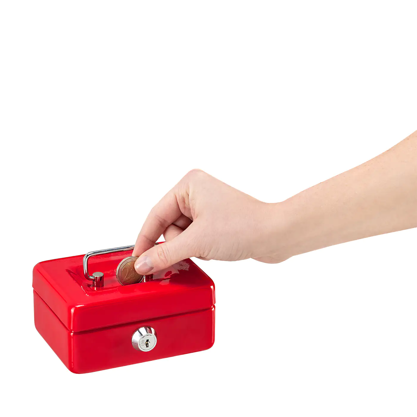 Burg Wächter Geldkassette Money 5012 125 x 95 x 60 mm rot Burg Wächter Geldkassette Money 5012 125 x 95 x 60 mm rot