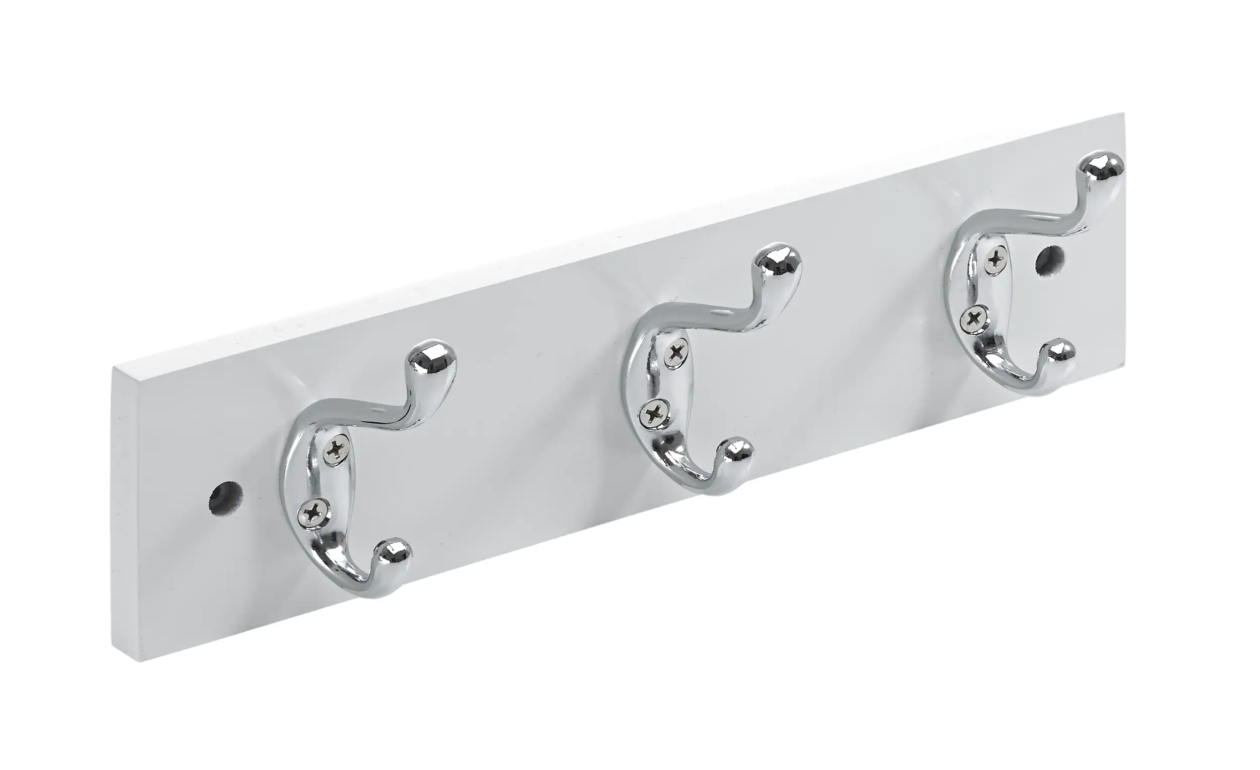 Hettich Garderobenleiste 3 Haken 30,0 x 8,0 x 7,5 cm weiß Hettich Garderobenleiste 3 Haken 30,0 x 8,0 x 7,5 cm weiß