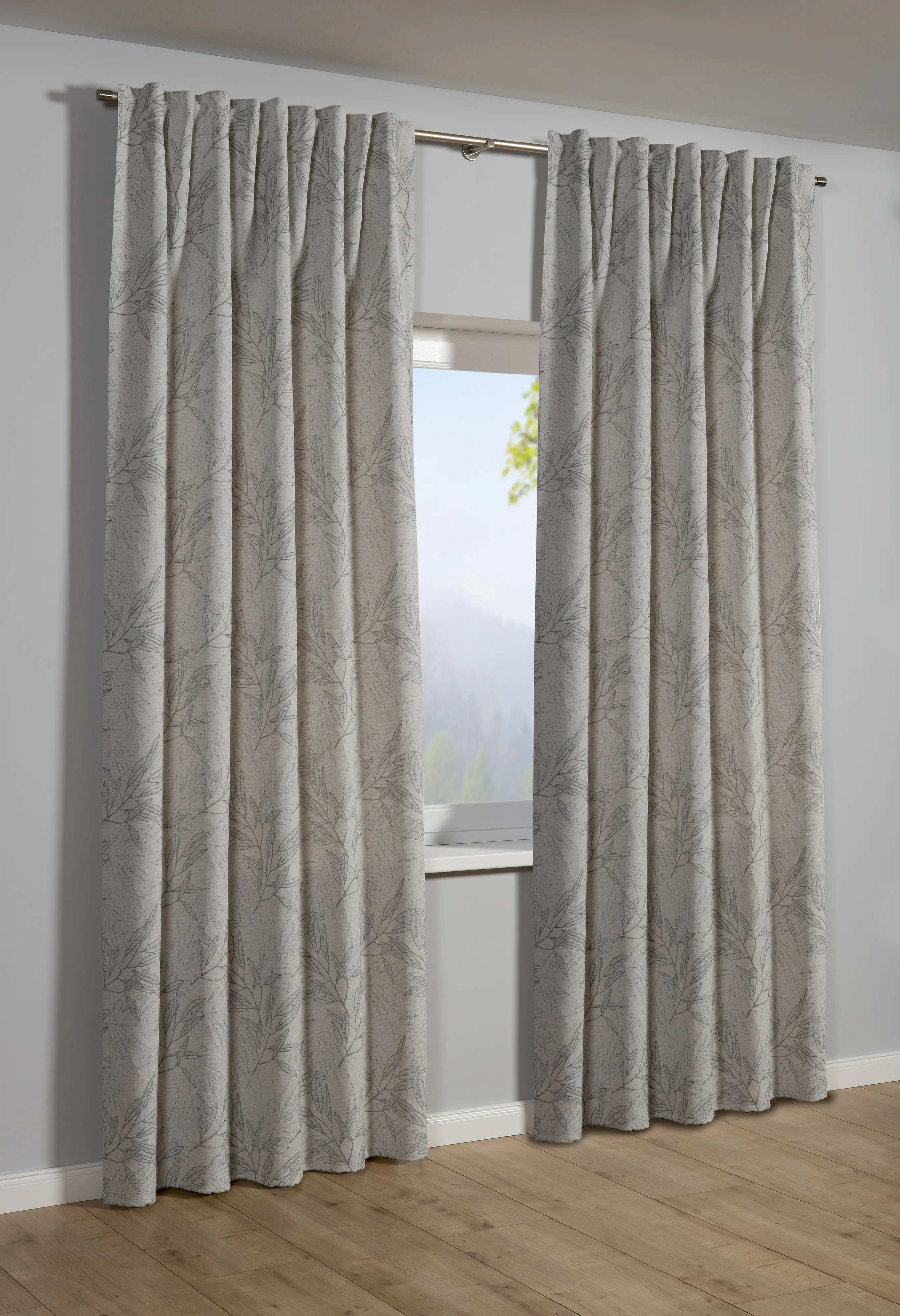 Sehlbach Fertigschal mit Multiband 135 x 245 cm dunkelgrün