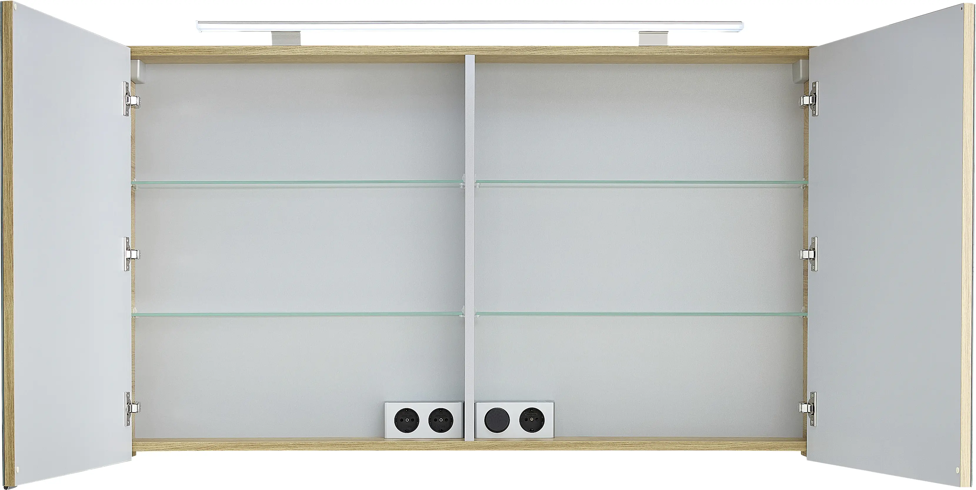 Primaster Spiegelschrank Düsseldorf mit Beleuchtung rivera 120 x 70 cm