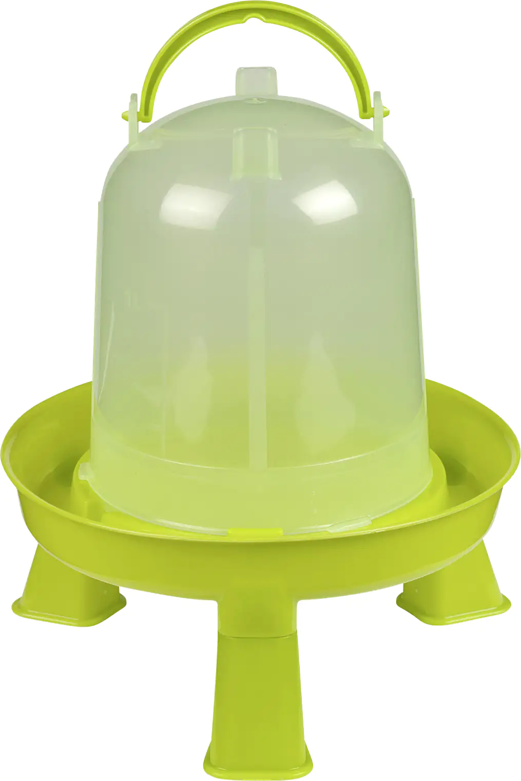 Kerbl Kunststoff-Tränke mit Füßen für Geflügel 1,5l