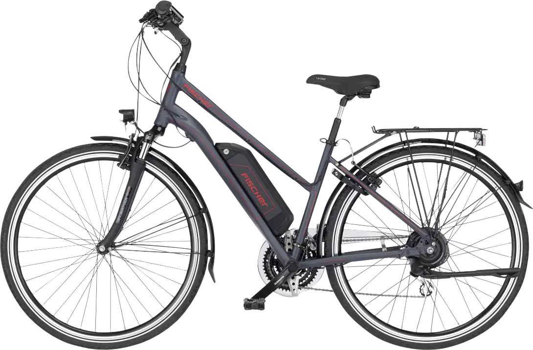 Fischer E-Bike Trekking ETD 1806 28 Zoll 24-Gang 422 Wh grau 61727 Fischer E-Bike Trekking ETD 1806 28 Zoll 24-Gang 422 Wh grau 61727