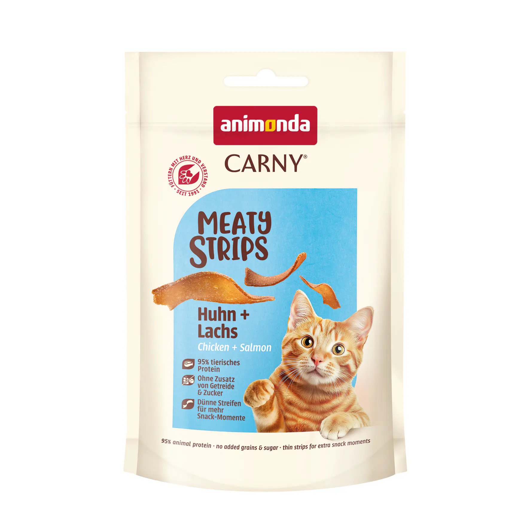Animonda Carny Meaty Strips Katzensnack Adult 50 g Huhn