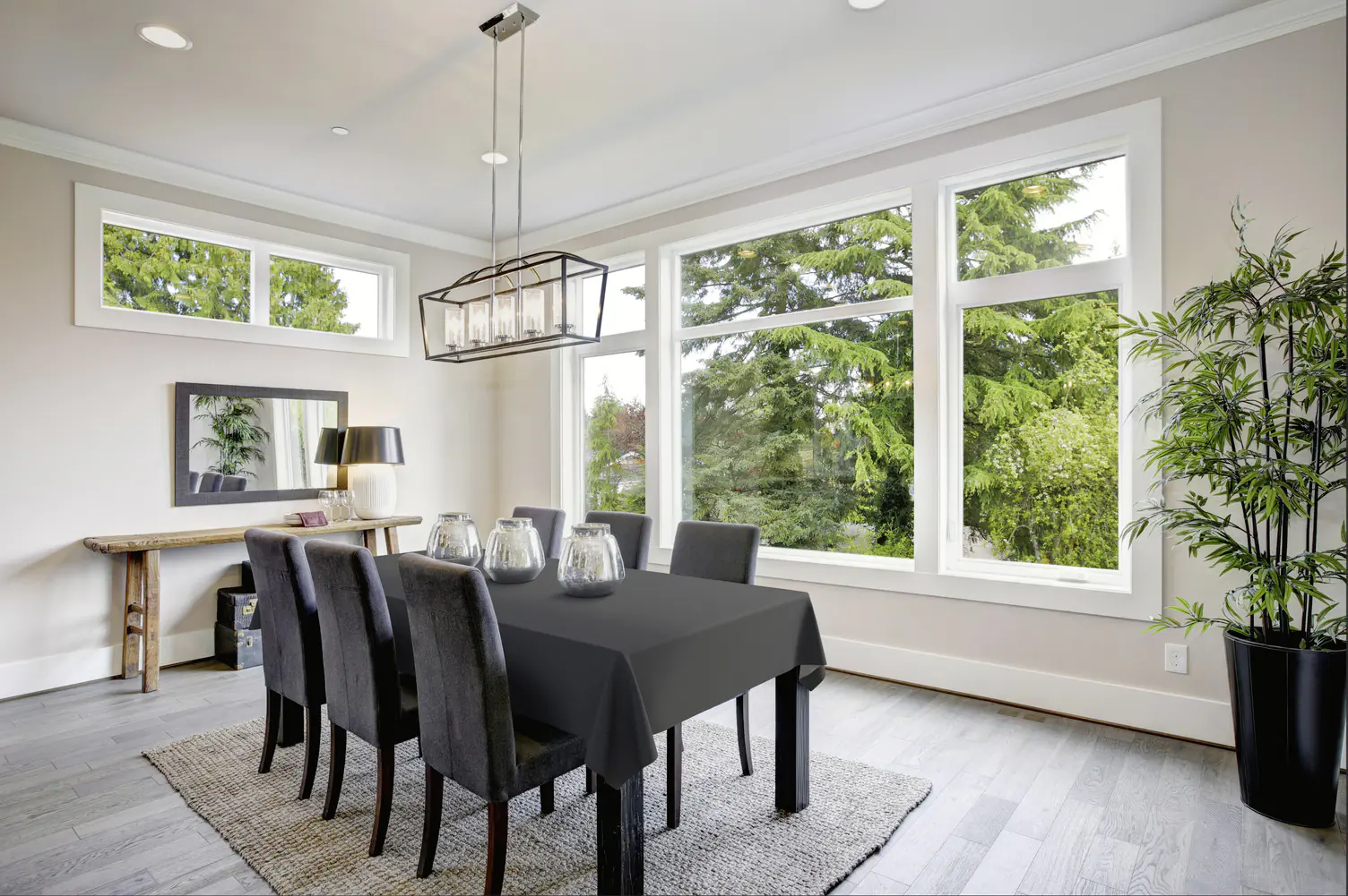 d-c-fix Tischdecke Steel Gray 110 x 140 cm