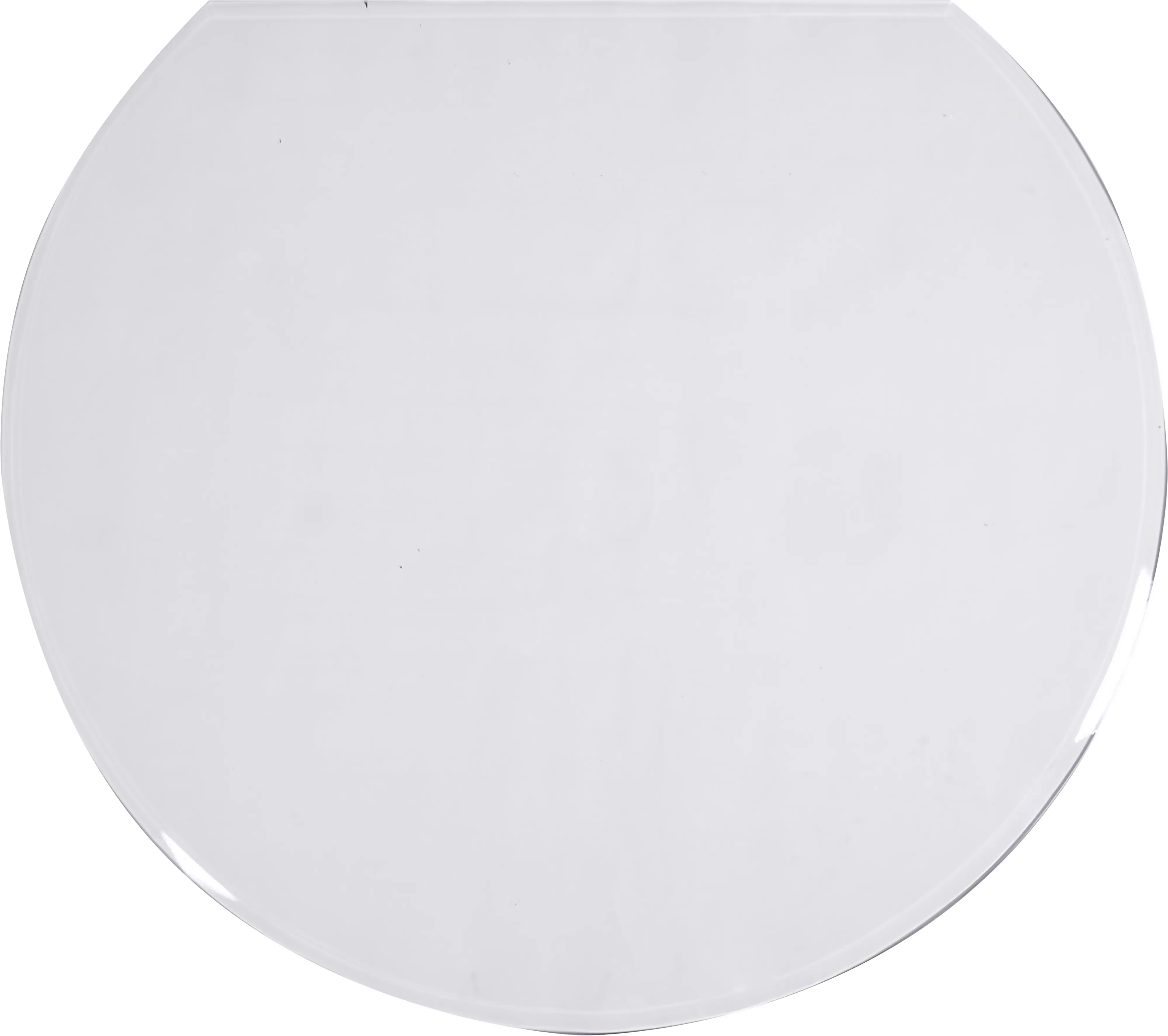 FireFix Glasbodenplatte Ø 110 x 125 cm klarglas