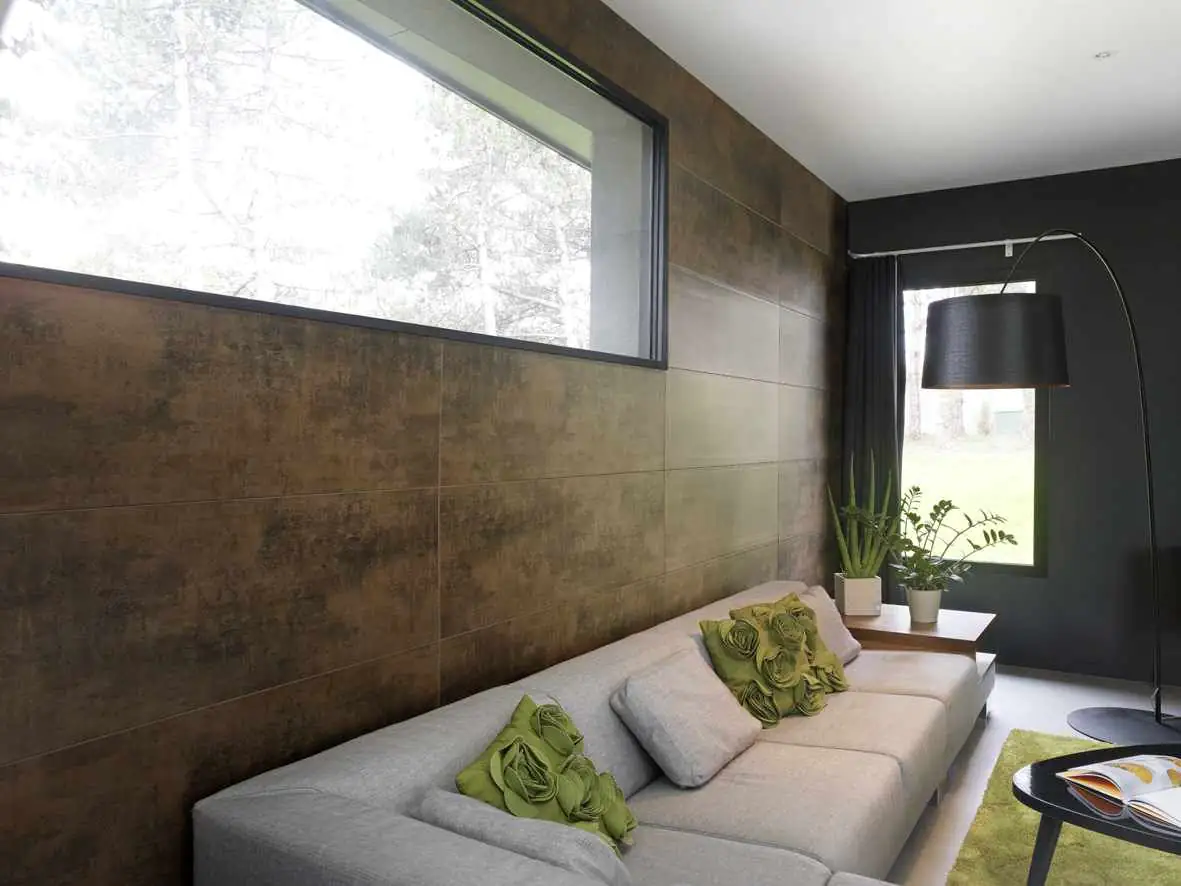 Grosfillex Kunststoffpaneele Attitude 120 x 37,5 cm, 8 mm, rostbraun Grosfillex Kunststoffpaneele Attitude 120 x 37,5 cm, 8 mm, rostbraun