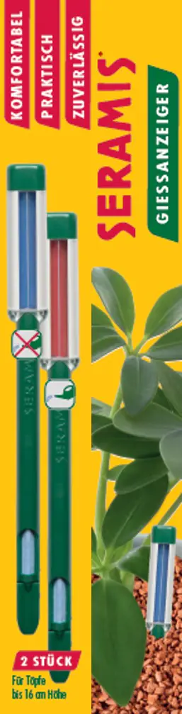 SERAMIS® Gießanzeiger klein (16 cm), 2 Stück SERAMIS® Gießanzeiger klein (16 cm), 2 Stück