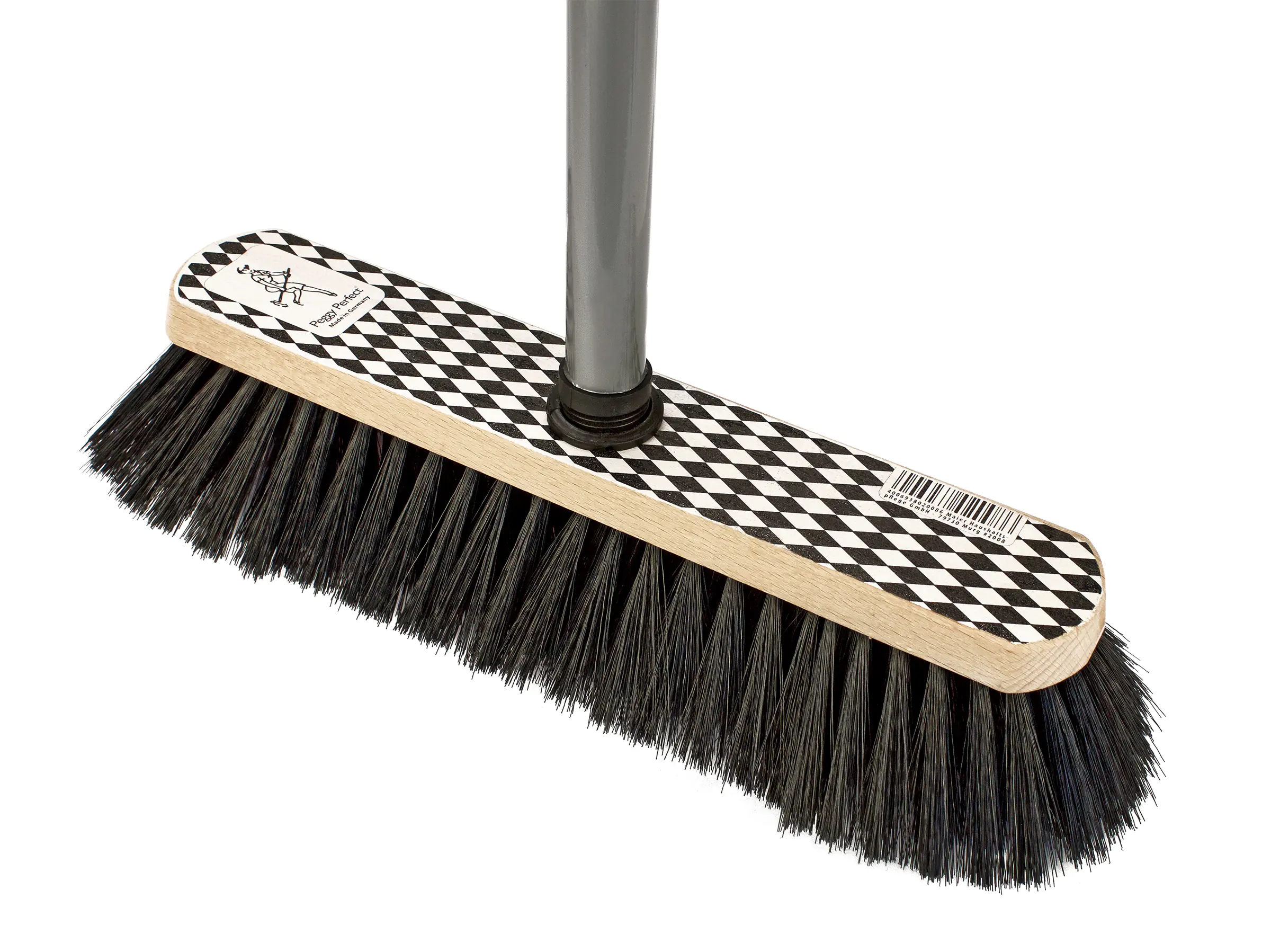 Peggy Perfect Zimmerbesen Harlekin mit Stiel
