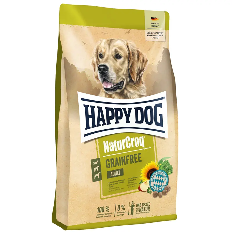 Happy Dog NaturCroq Hundetrockenfutter Adult getreidefrei 1 kg Geflügel