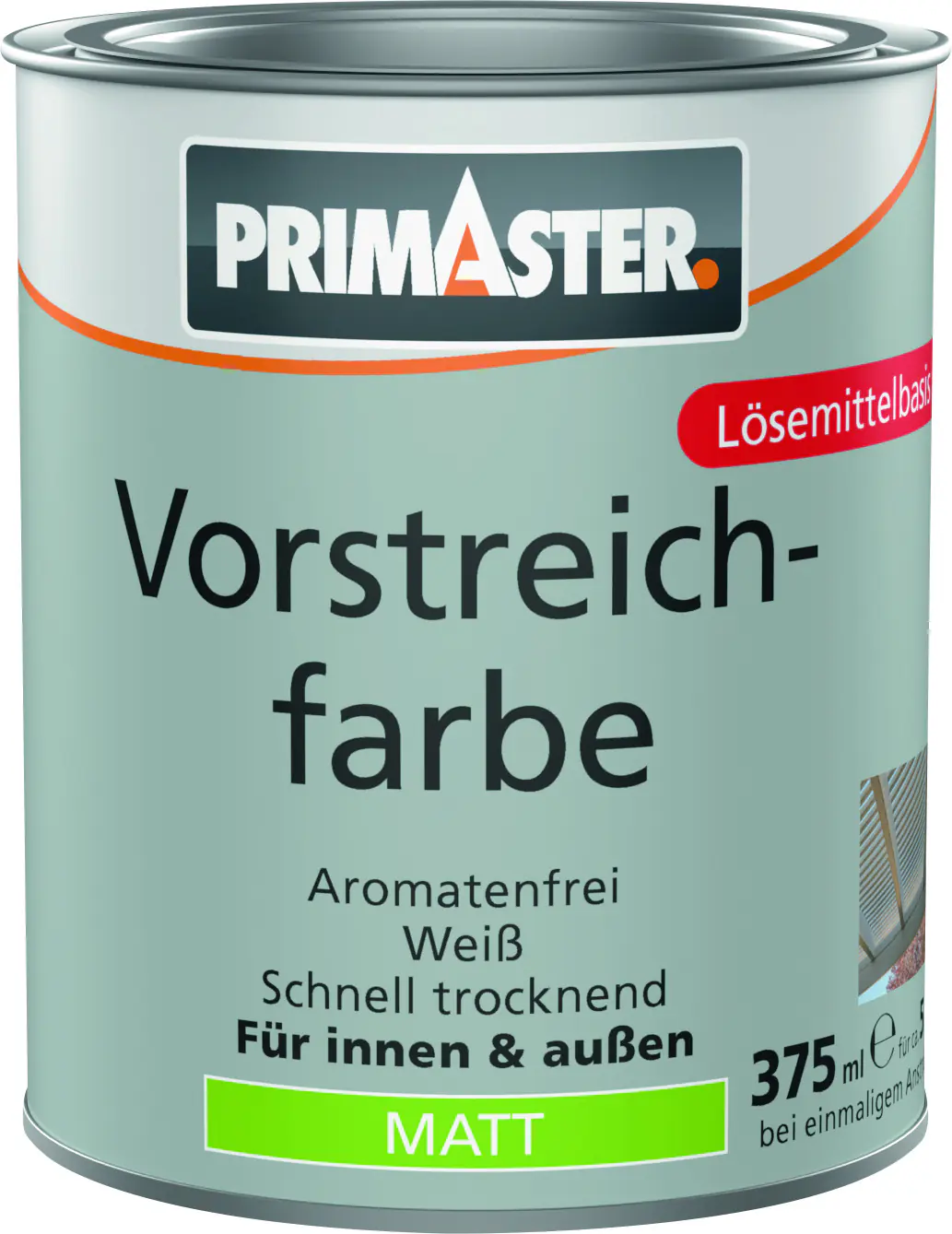 Primaster Vorstreichfarbe 375 ml weiß matt Primaster Vorstreichfarbe 375 ml weiß matt