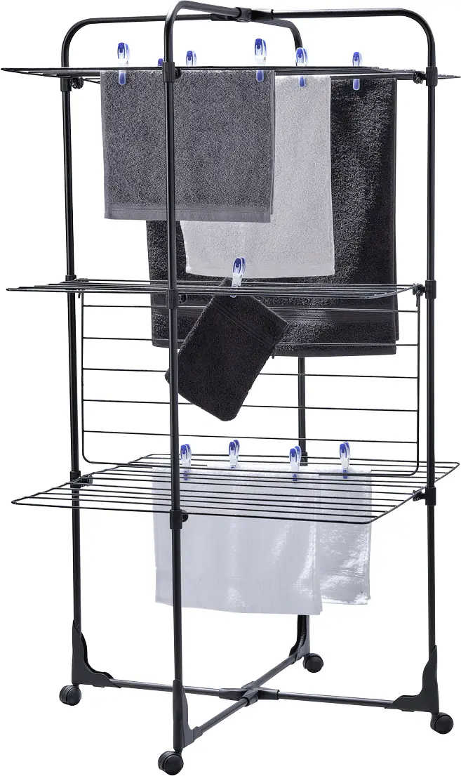 Leifheit Wäscheständer Classic Tower 270 Black