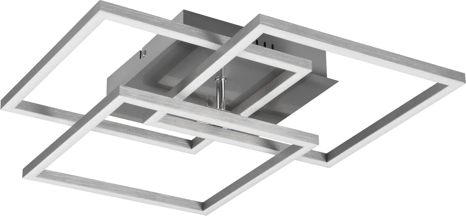 Reality LED Deckenleuchte Mobile nickel matt Fernbedienung