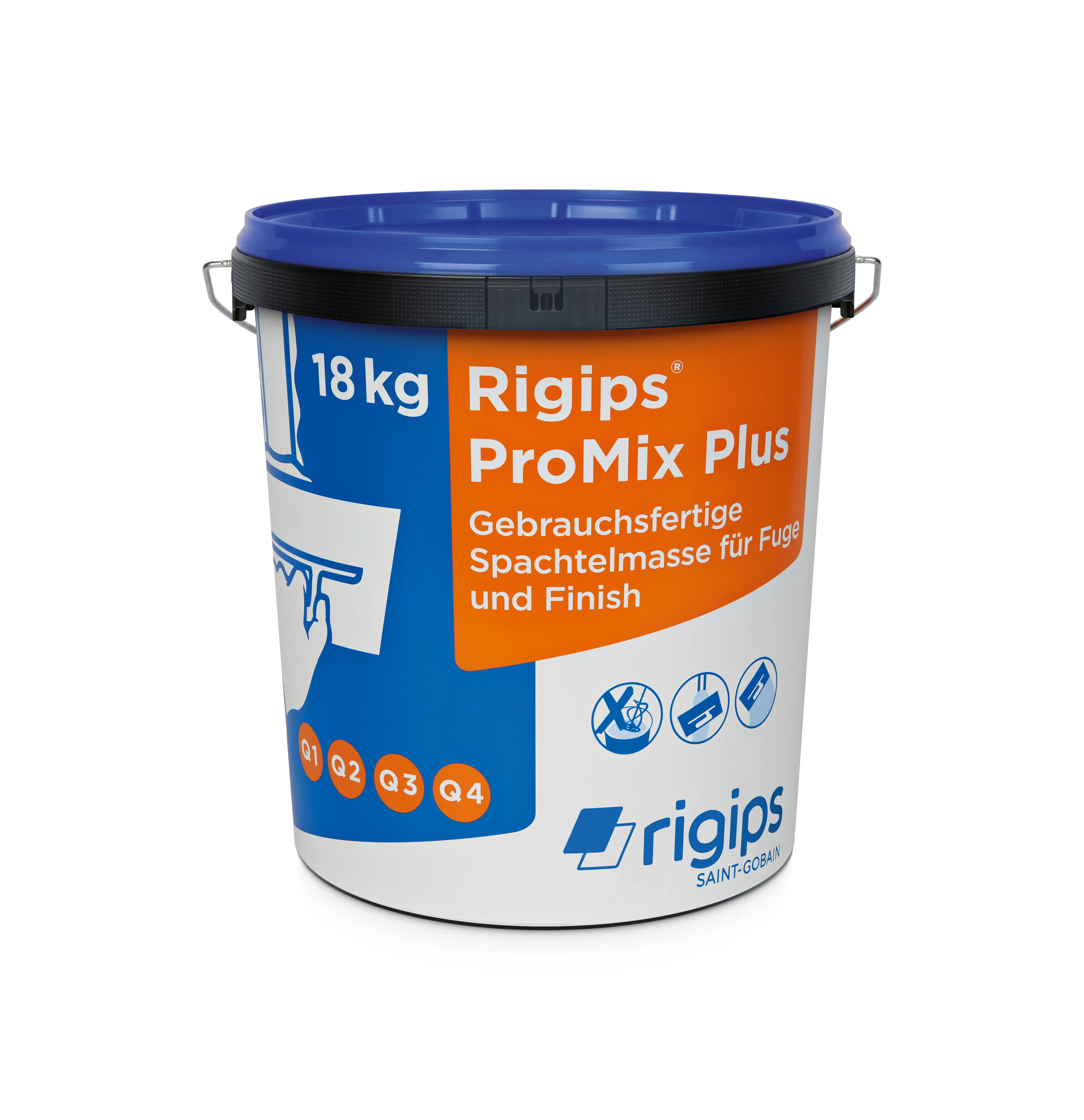 Rigips ProMix Plus Fertigspachtelmasse 18 Kg Rigips ProMix Plus Fertigspachtelmasse 18 Kg