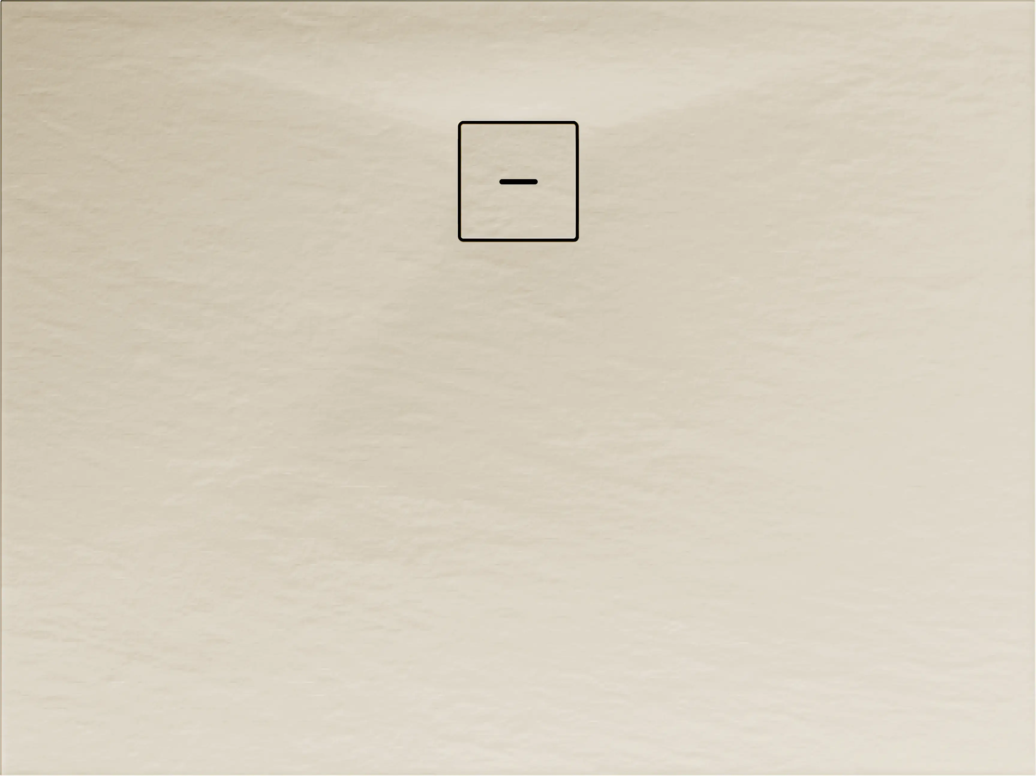 Schulte Duschwanne Steinstruktur 100 x 140 cm sand